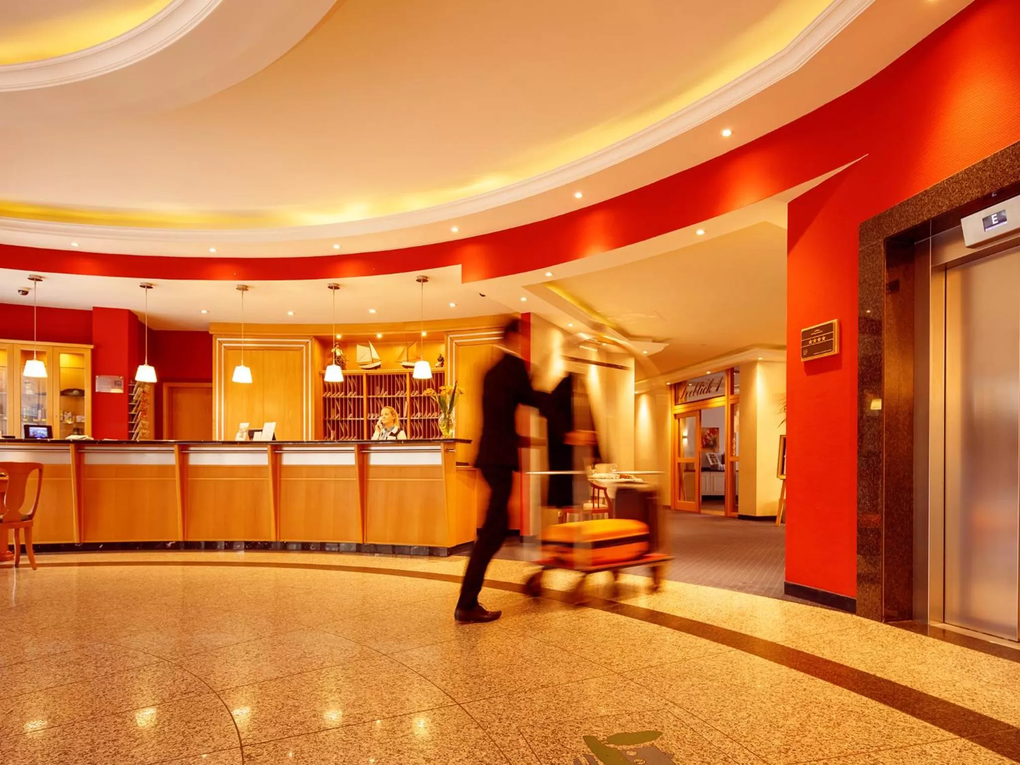 Lobby or reception in INSELHOTEL Potsdam