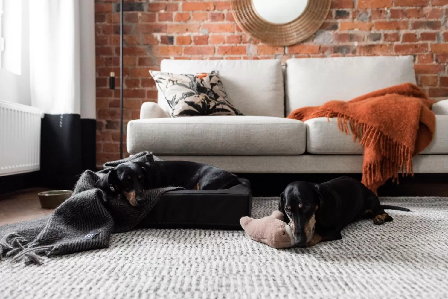 Seating area in Bob W Helsinki Katajanokka