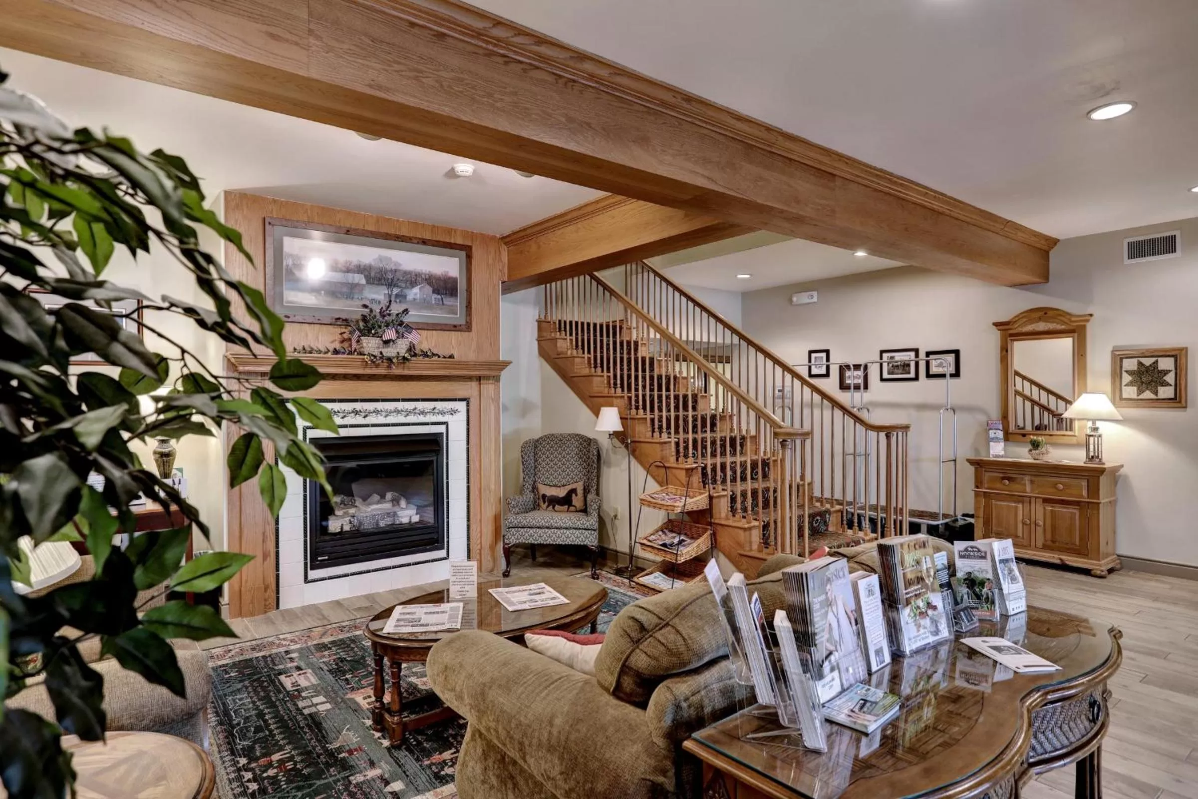 Lobby or reception in Lancaster Inn & Suites