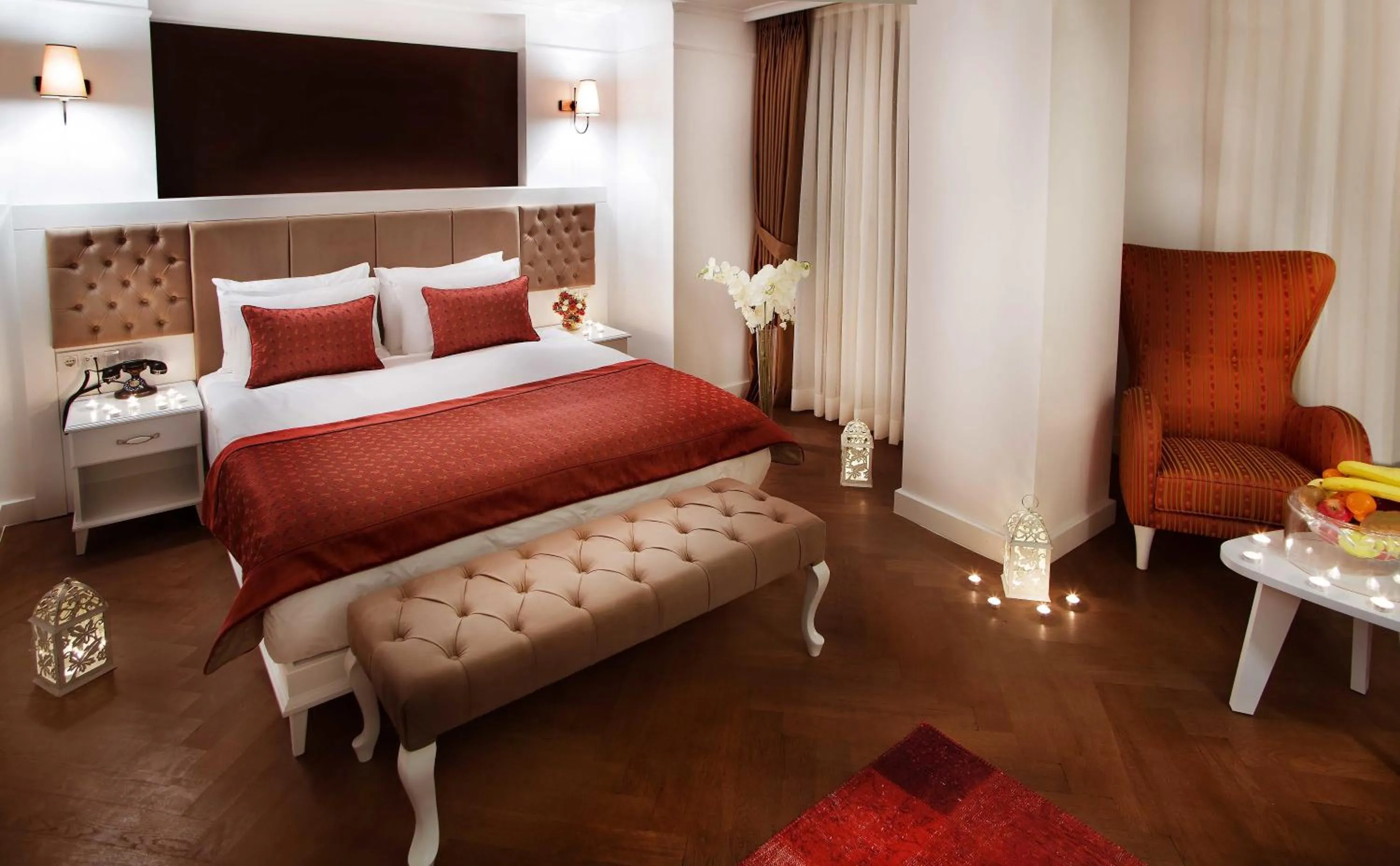 Night, Bed in Astan Hotel Galata