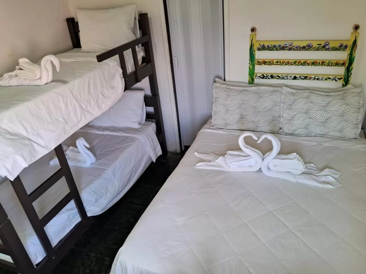 Bed in Pousada Mare Blue