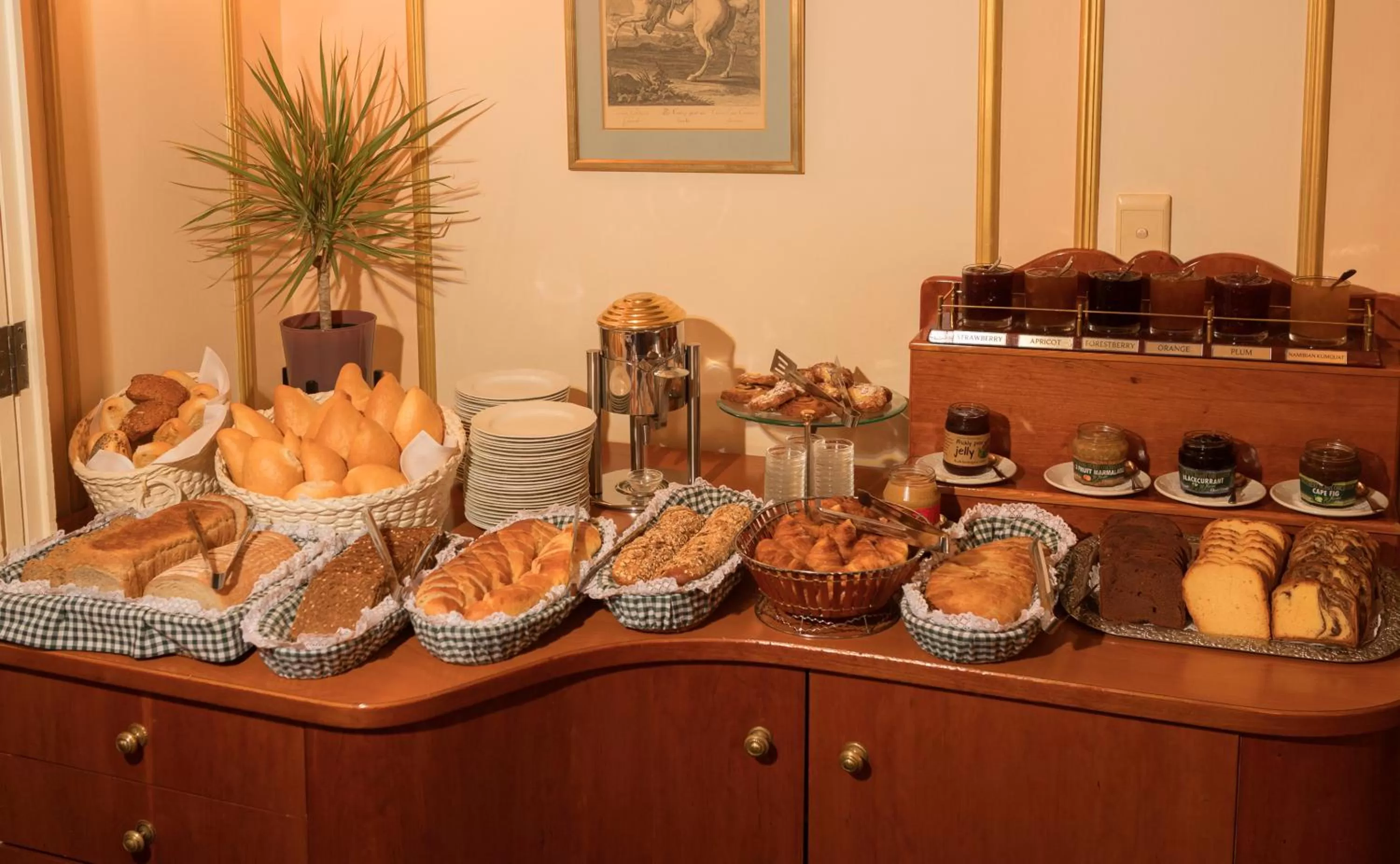 Breakfast in Hansa Hotel Swakopmund