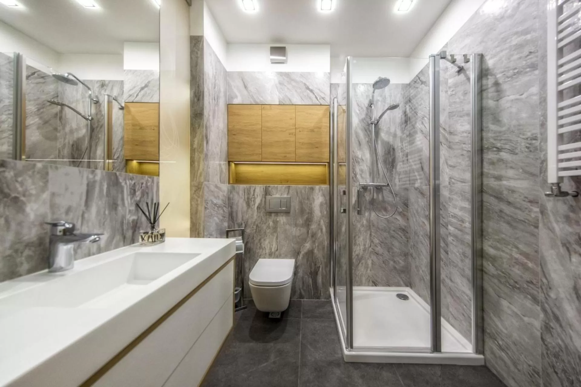 Bathroom in Aparthotel Giewont