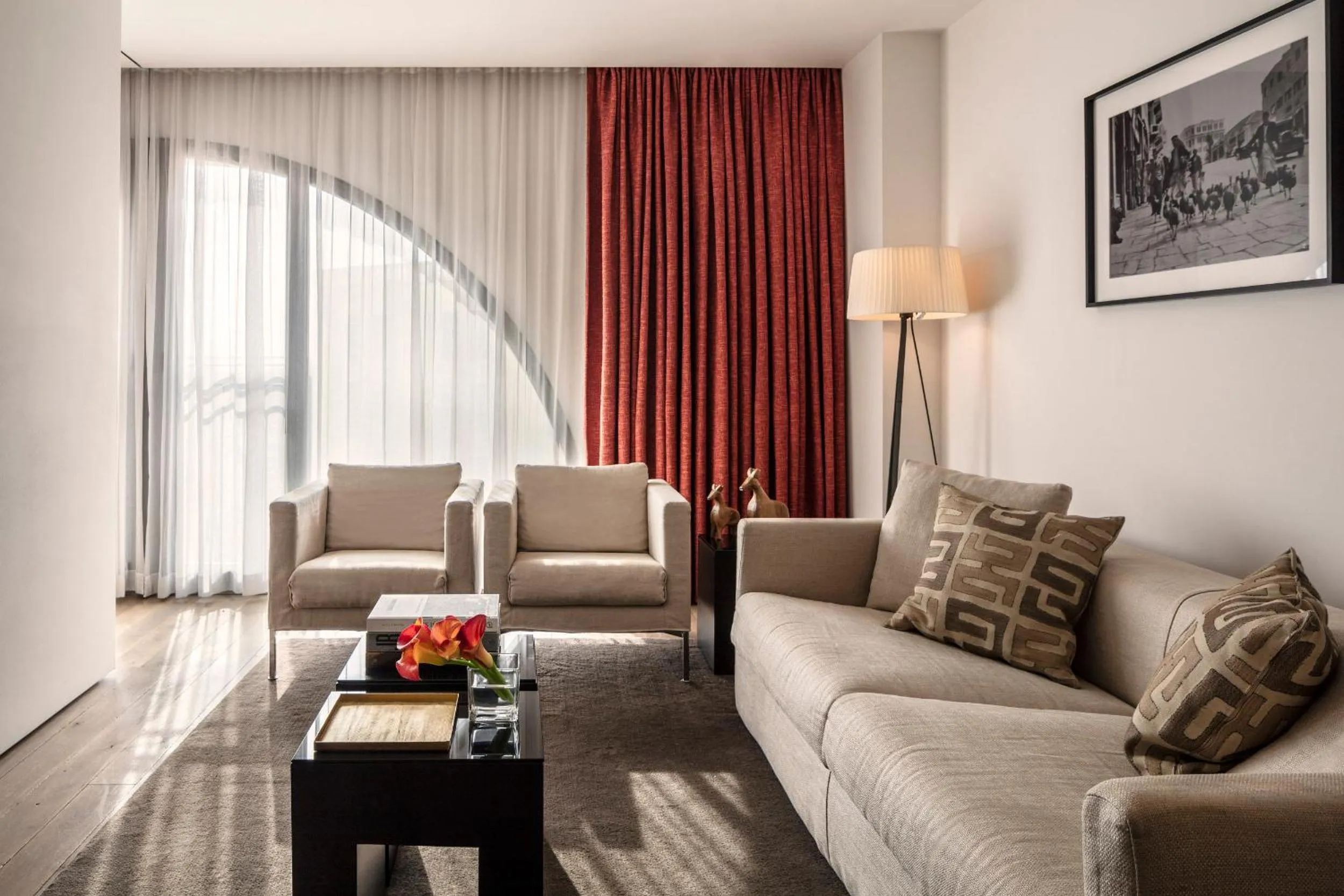 Living room in Mamilla Hotel