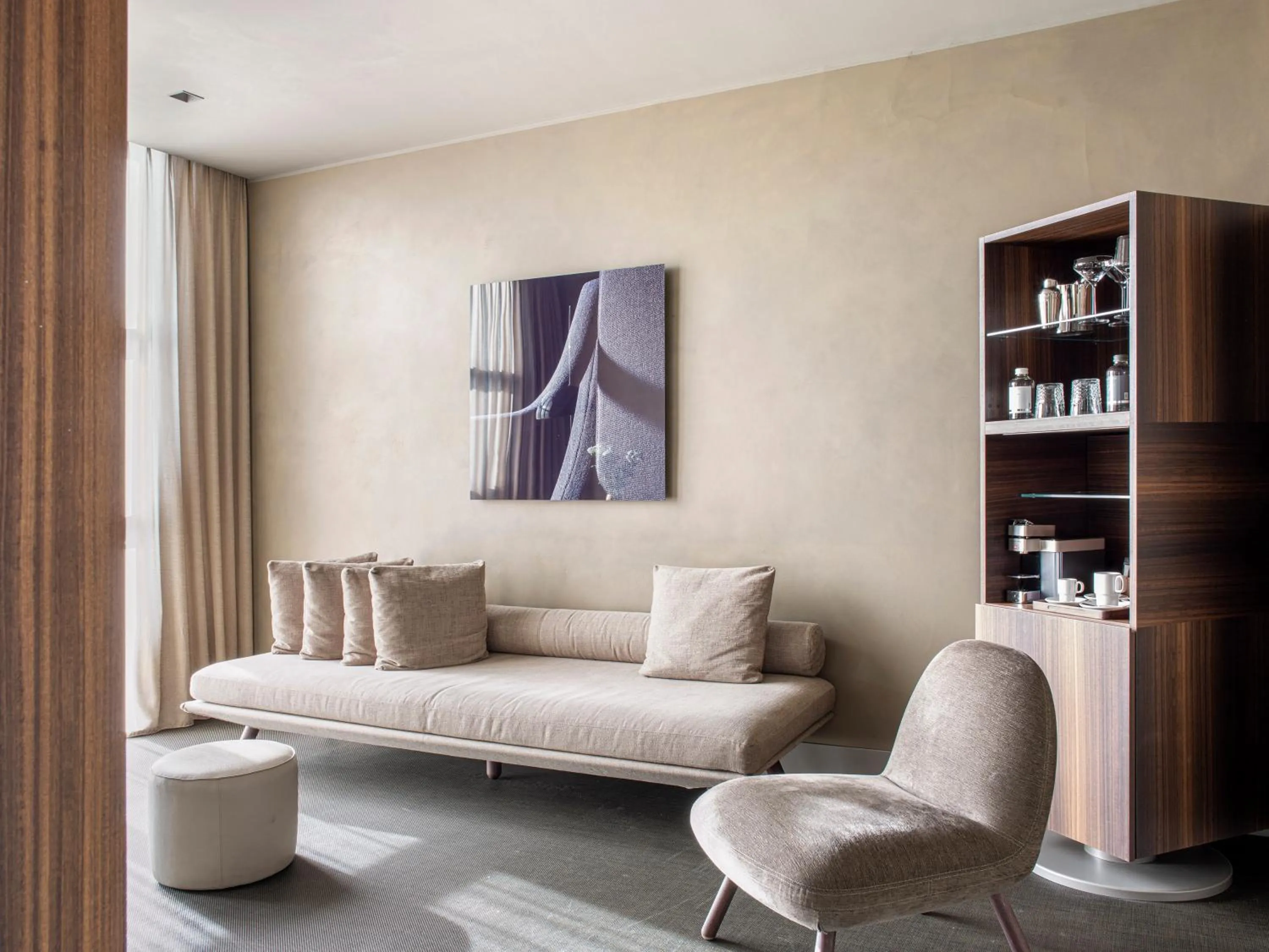 Bed in ME Milan Il Duca