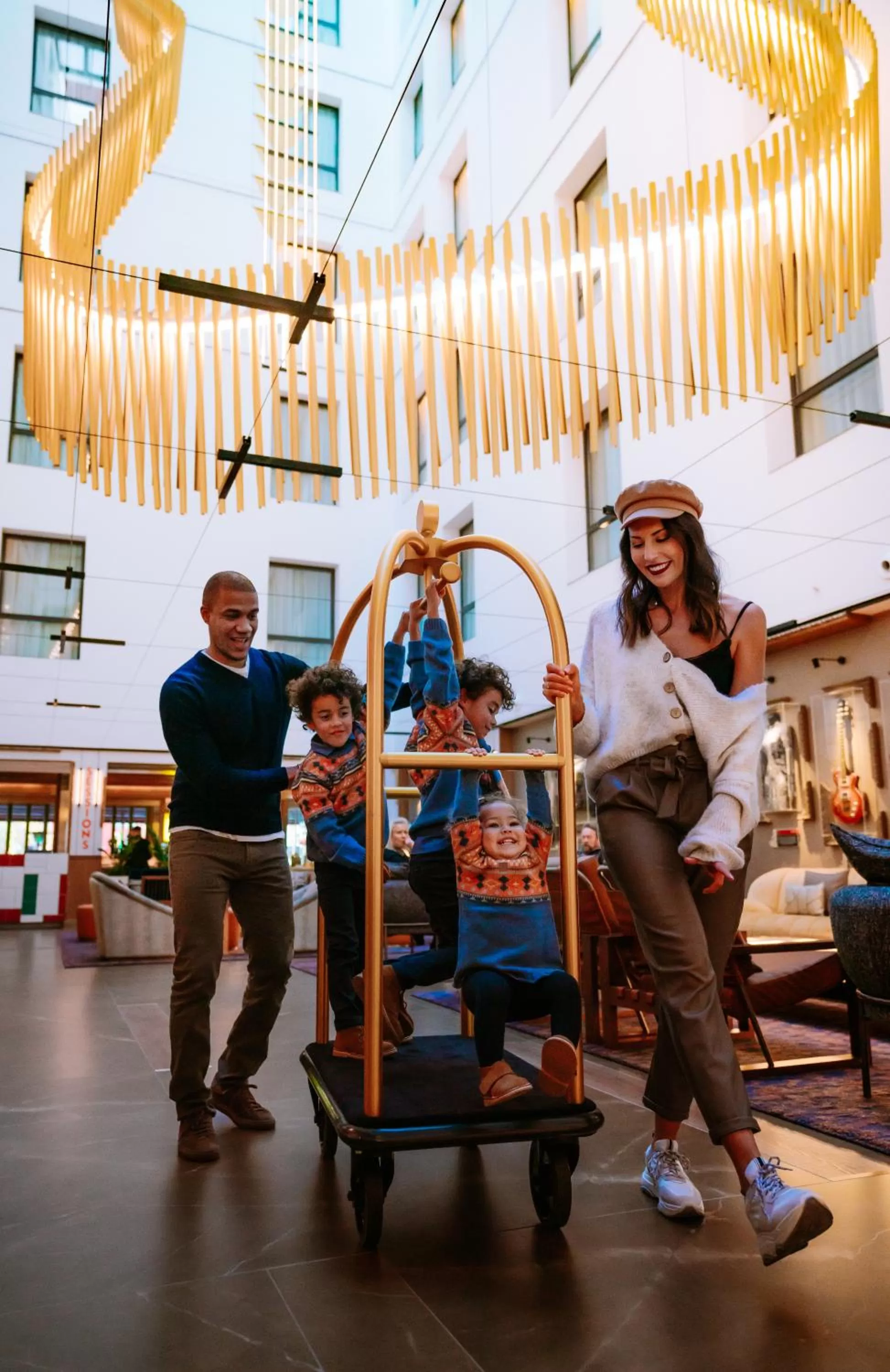 Living room in Hard Rock Hotel Madrid