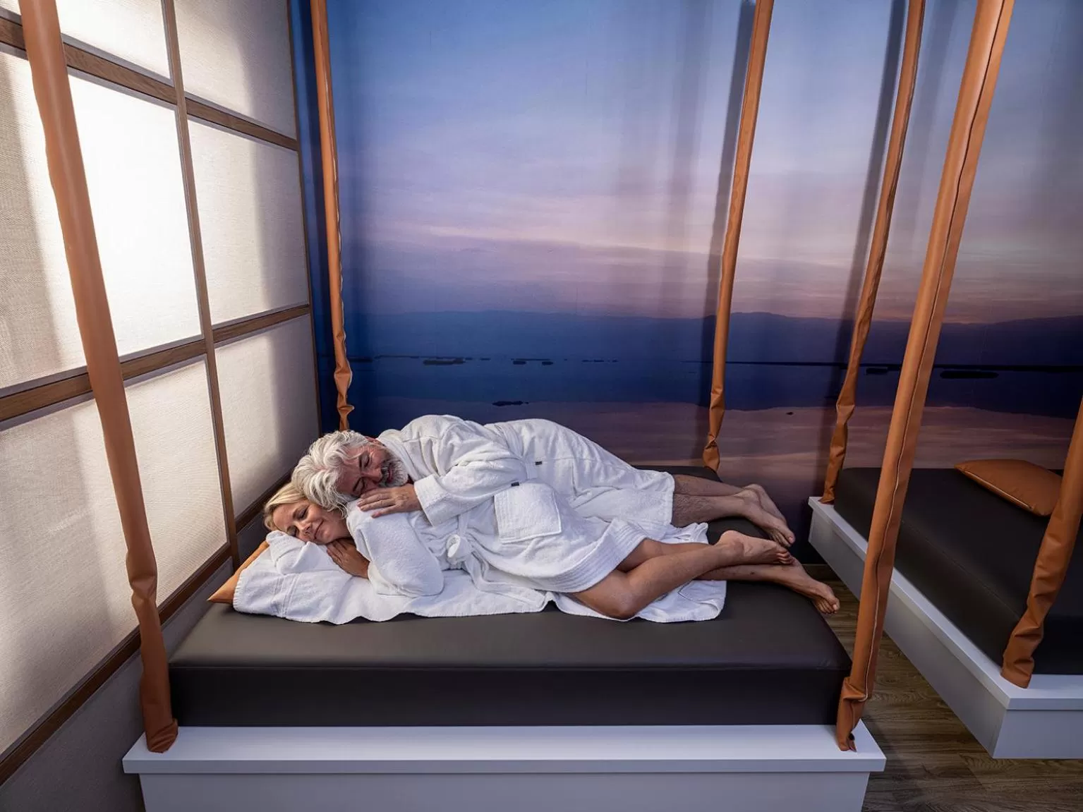 Spa and wellness centre/facilities, Bed in Johannesbad Hotel Königshof