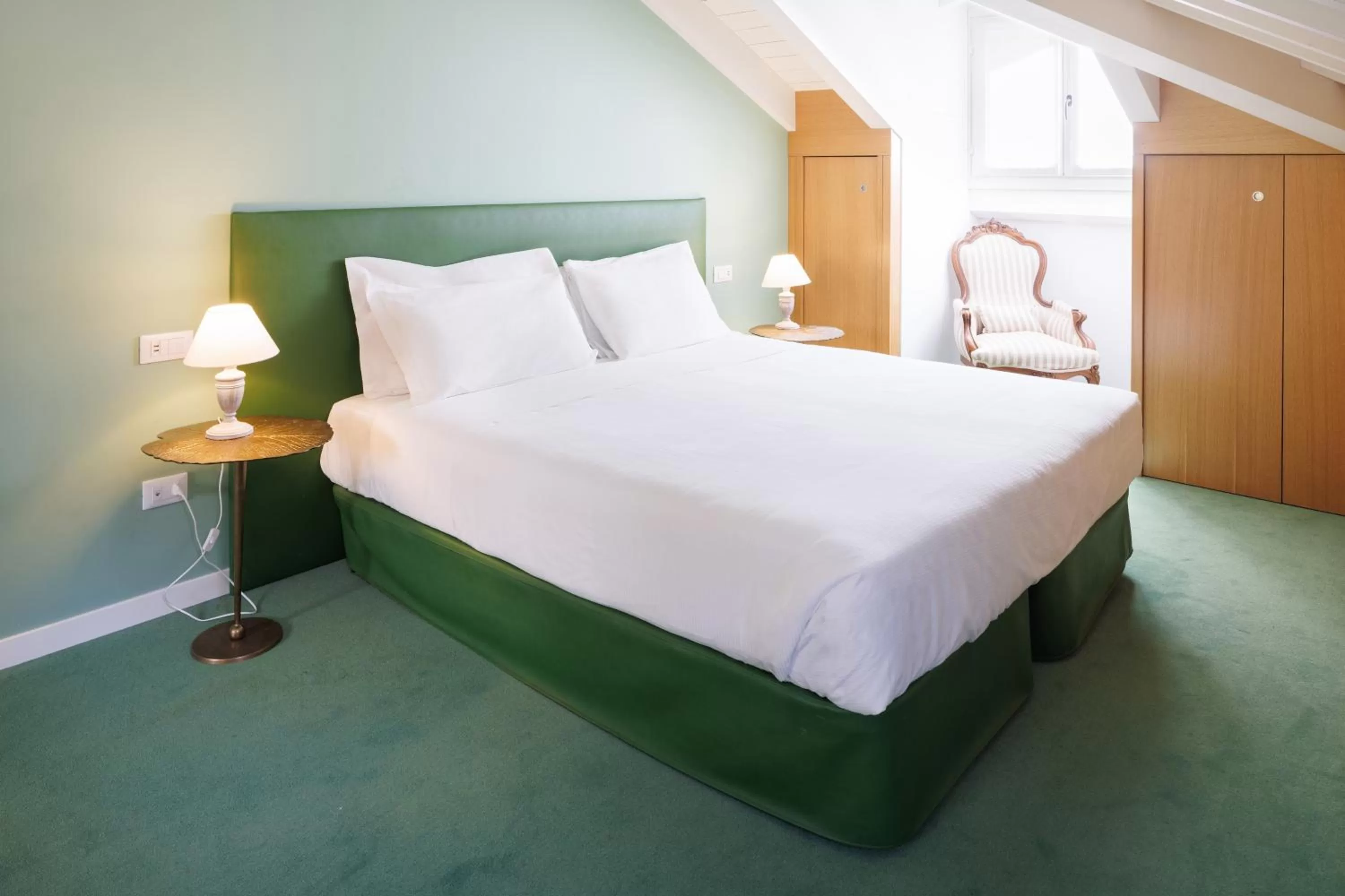 Bed in Antica Locanda Leonardo