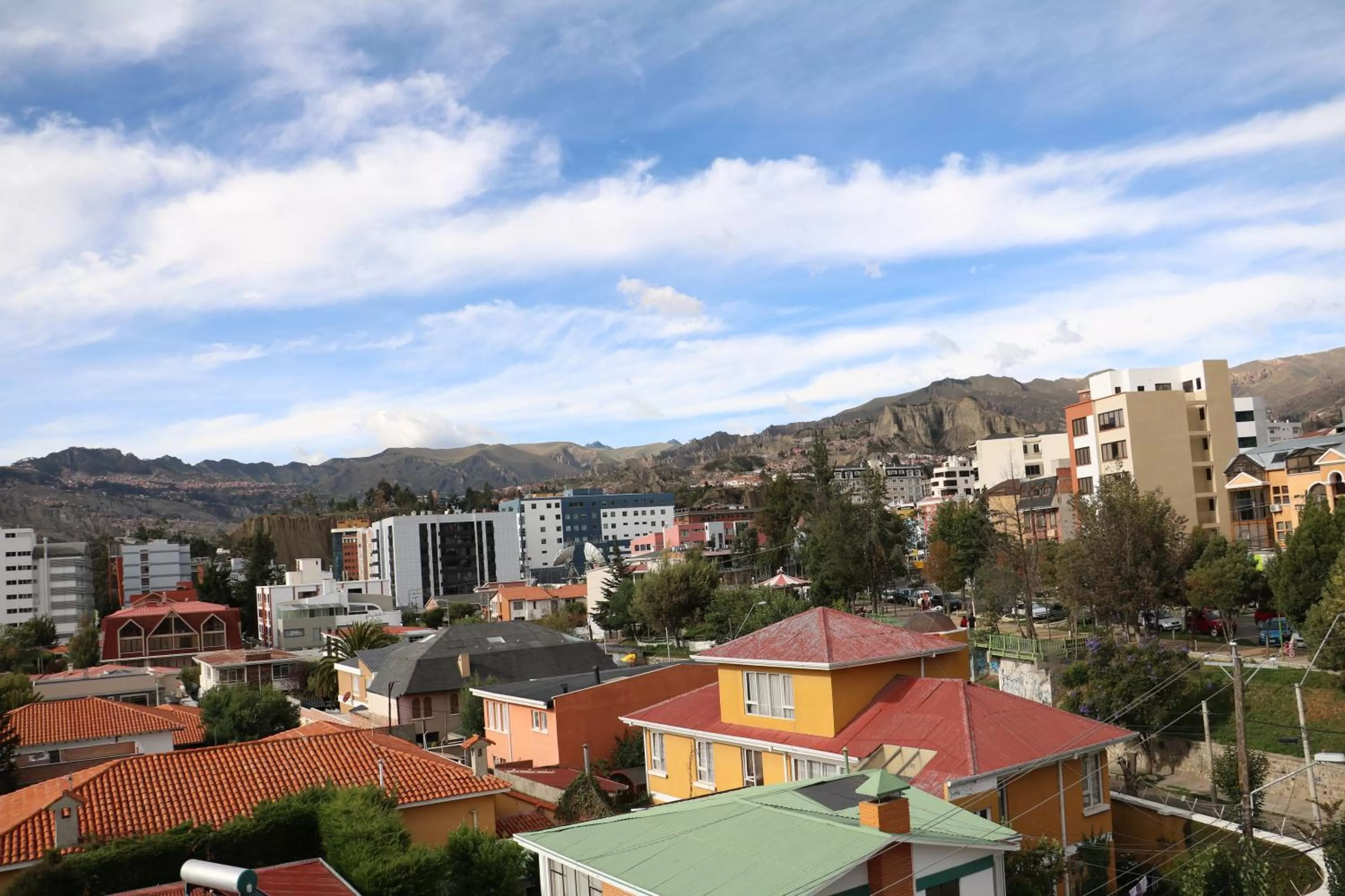 City view in Delfines Apart Hotel