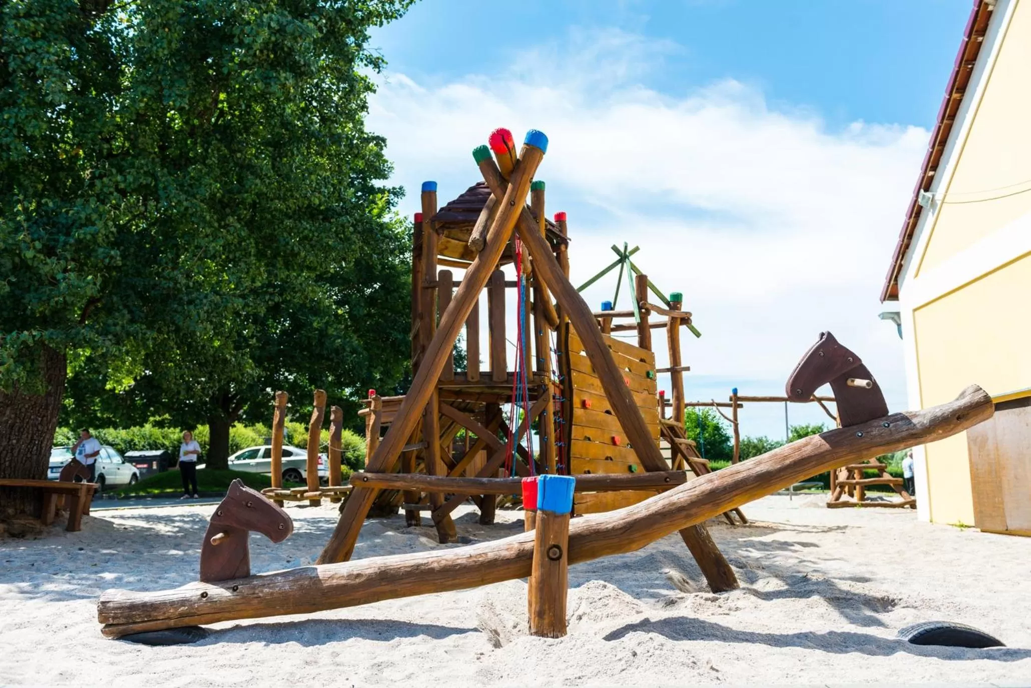 Children play ground in Equitana Hotel Resort