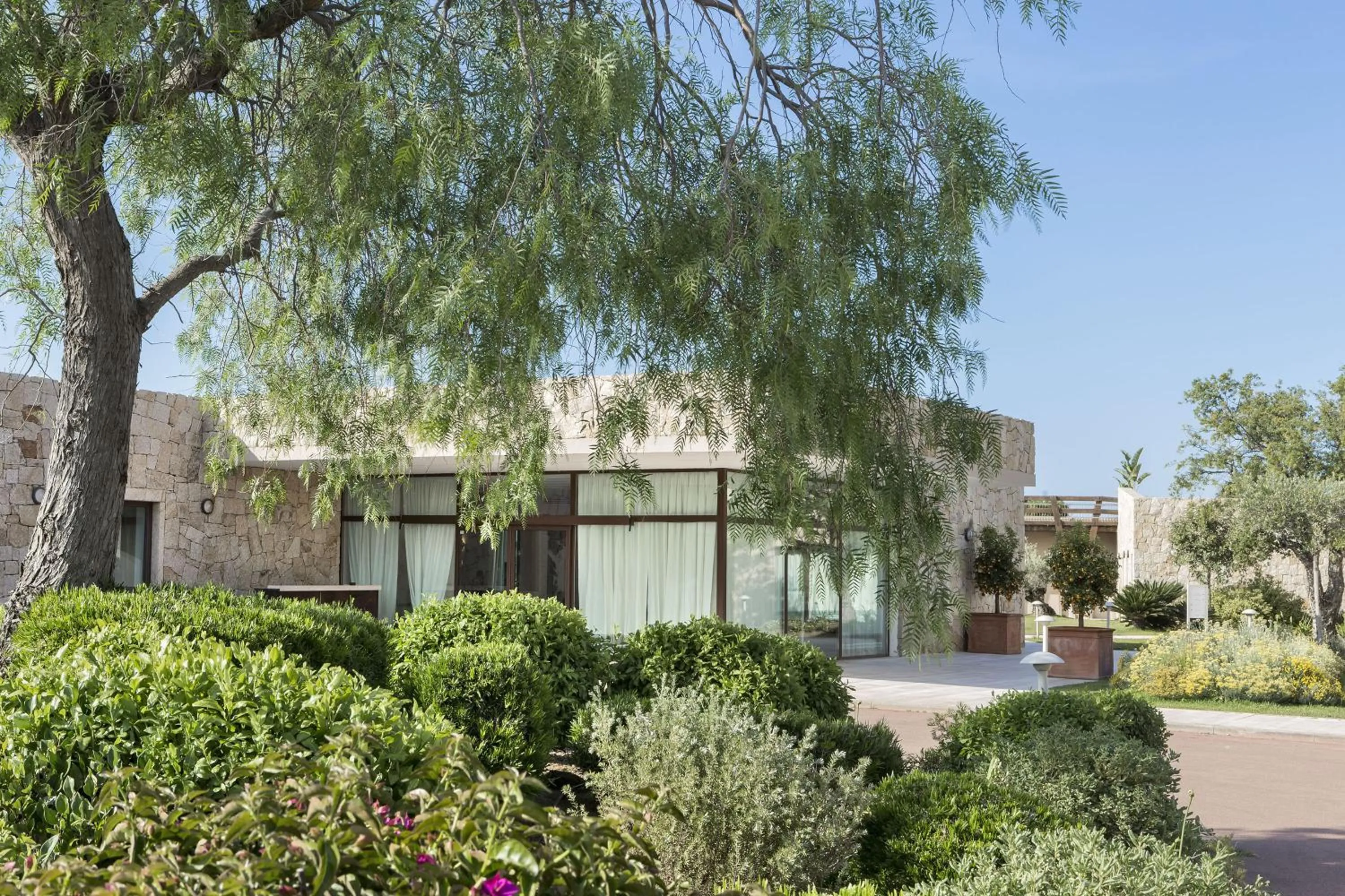 Property building in Baglioni Resort Sardinia - The Leading Hotels of the World