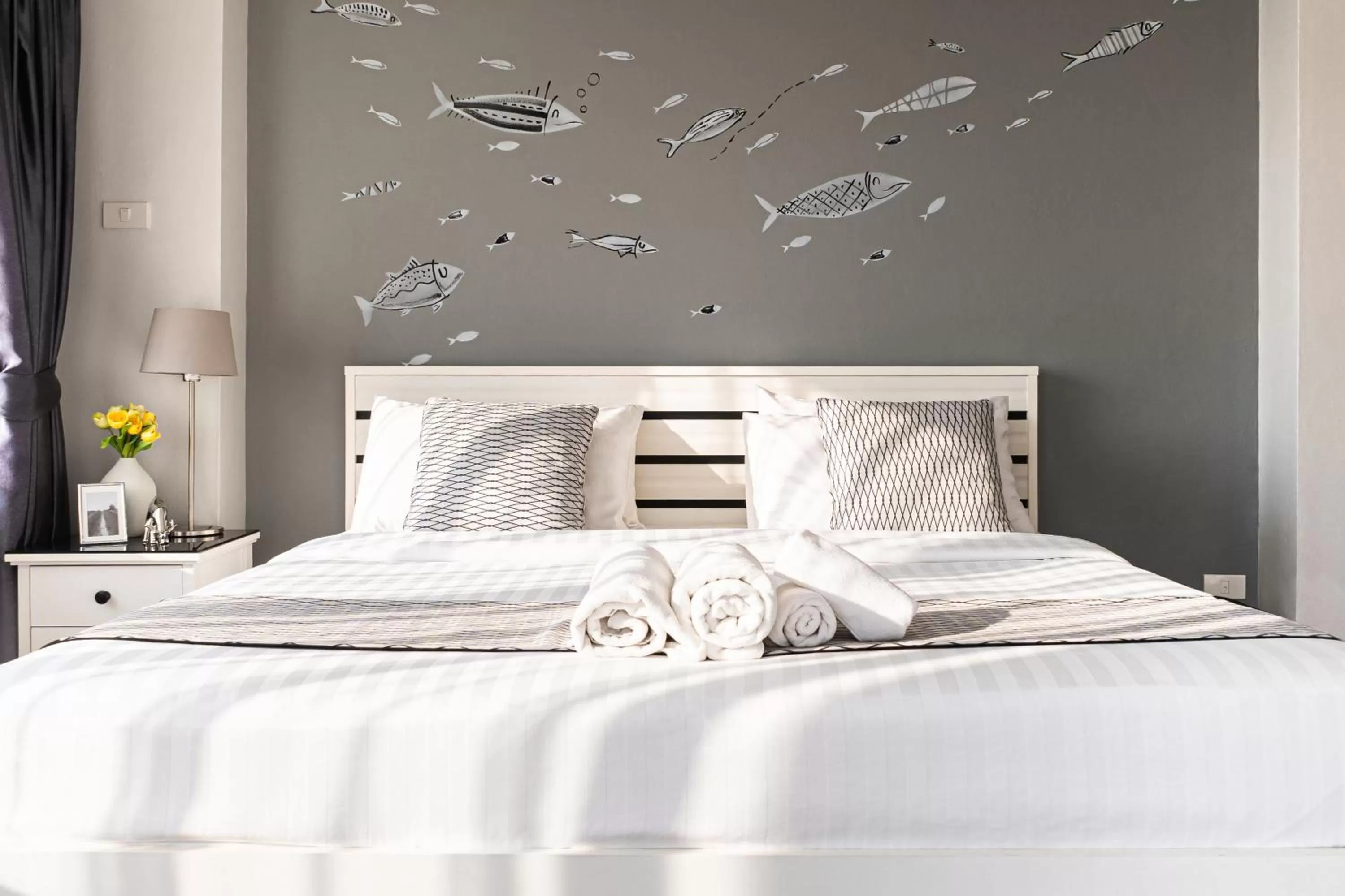 Bed in Ploen Place Residence