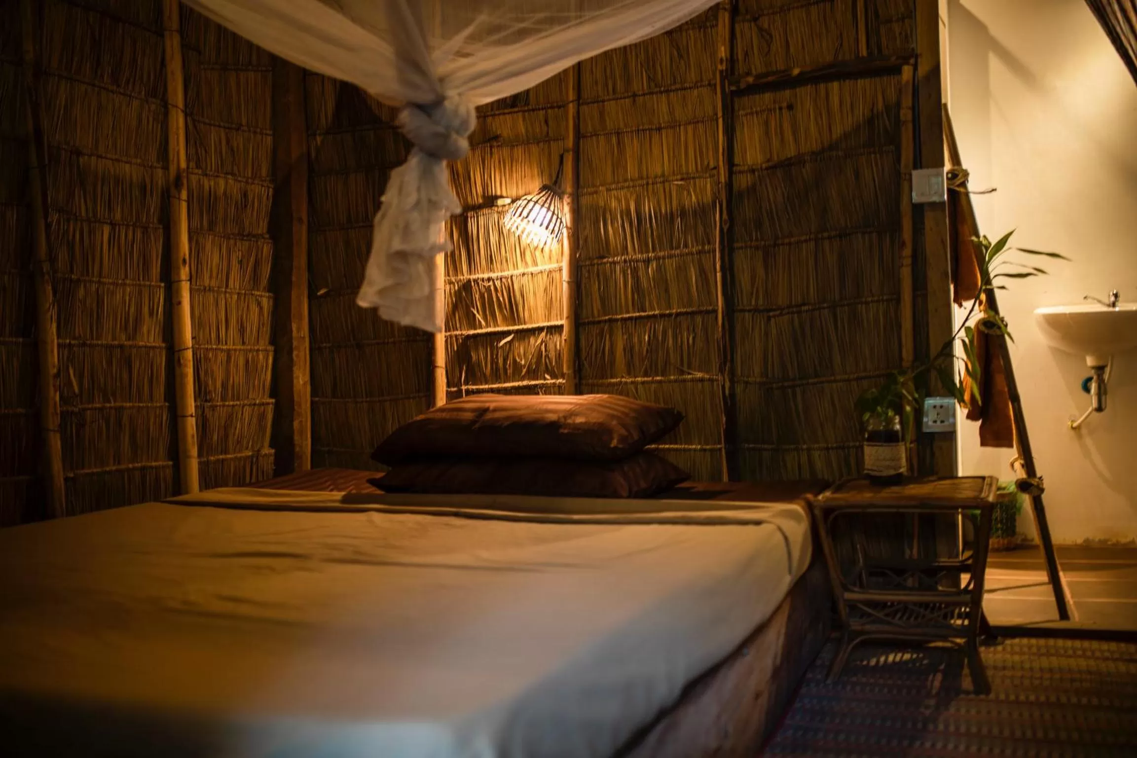 Bed in Kampot Cabana