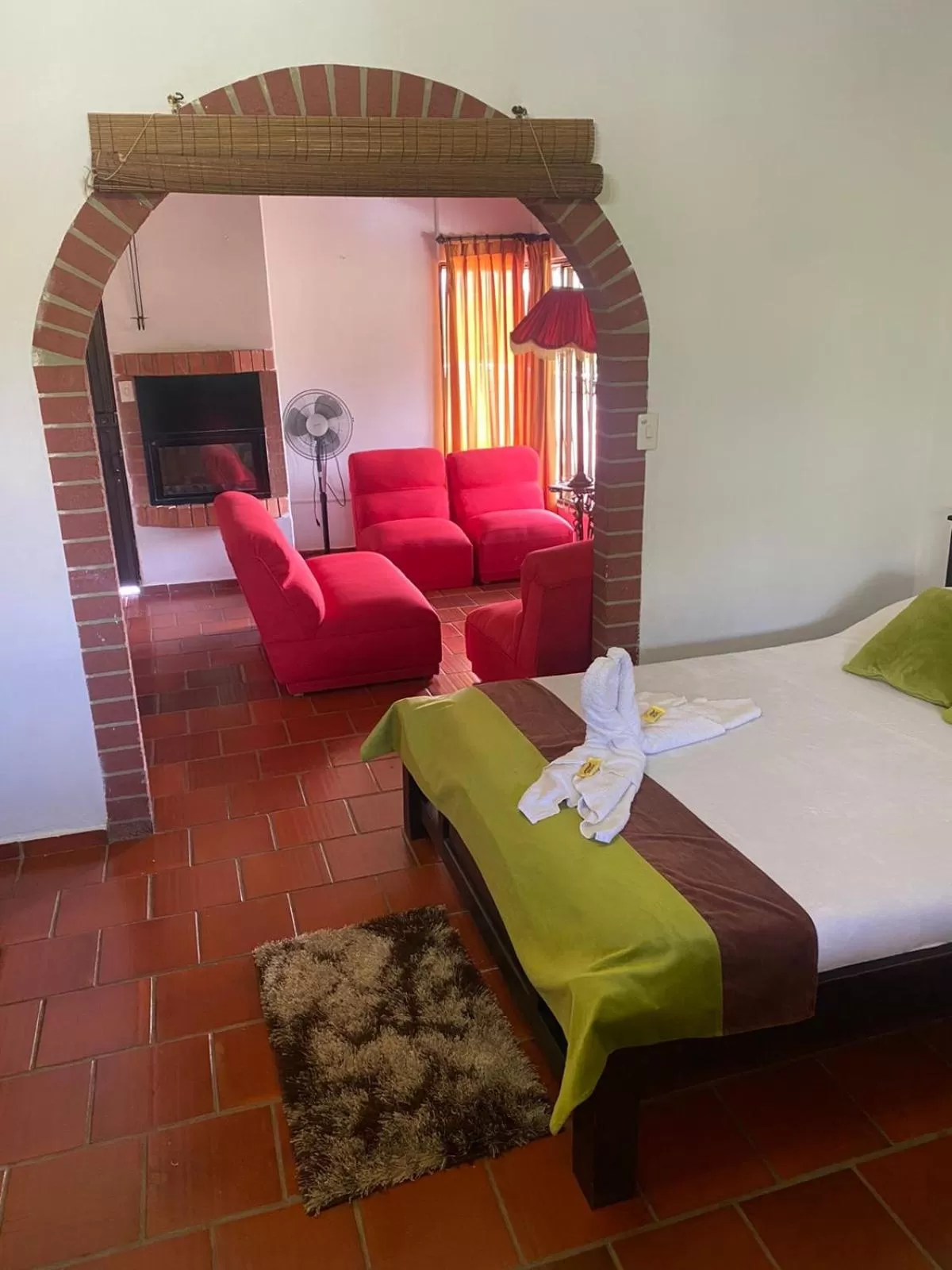 Seating Area in Hotel Campestre la Loma curiti