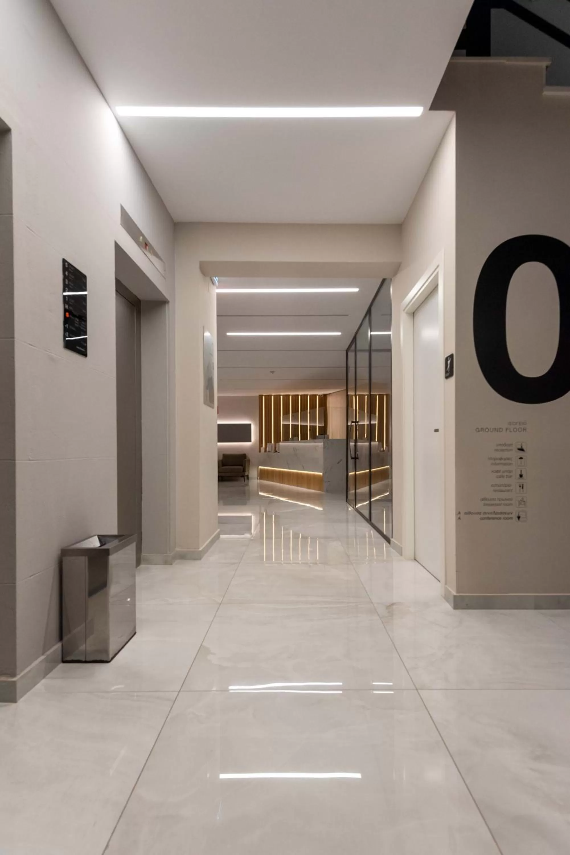 Lobby or reception in Dionisos Hotel