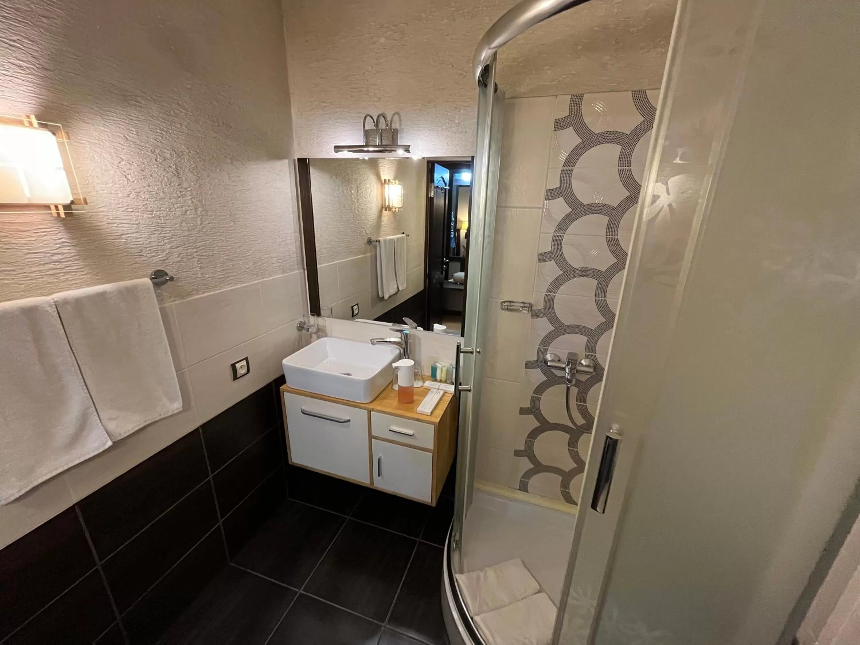 Bathroom in Orbita hotel Shymkent