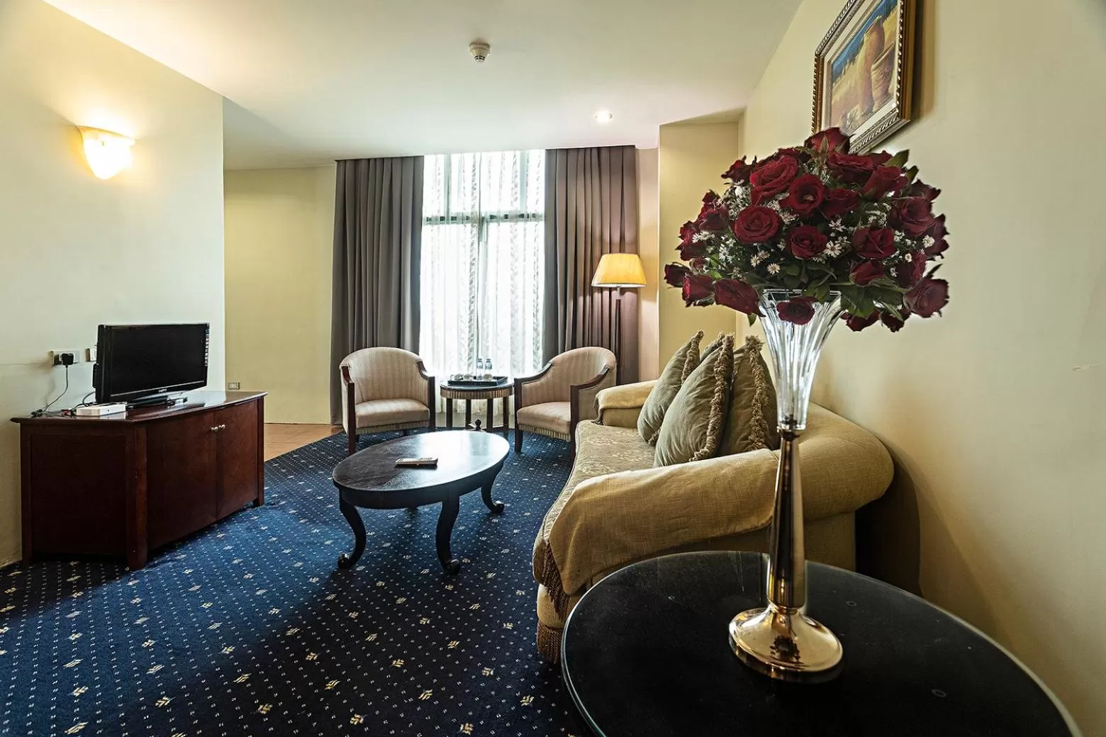 Living room in Sarrosa International Hotel and Residential Suites