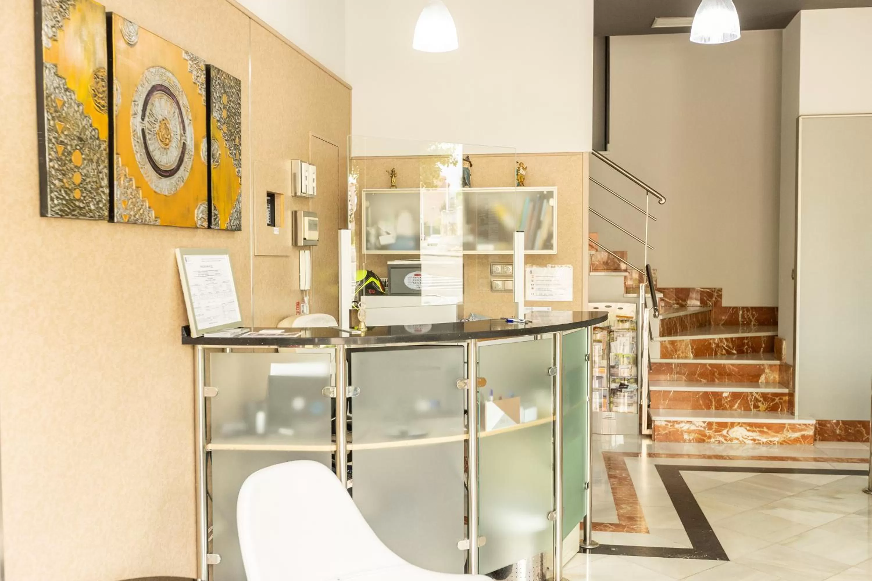 Lobby or reception in Hotel Montedobra