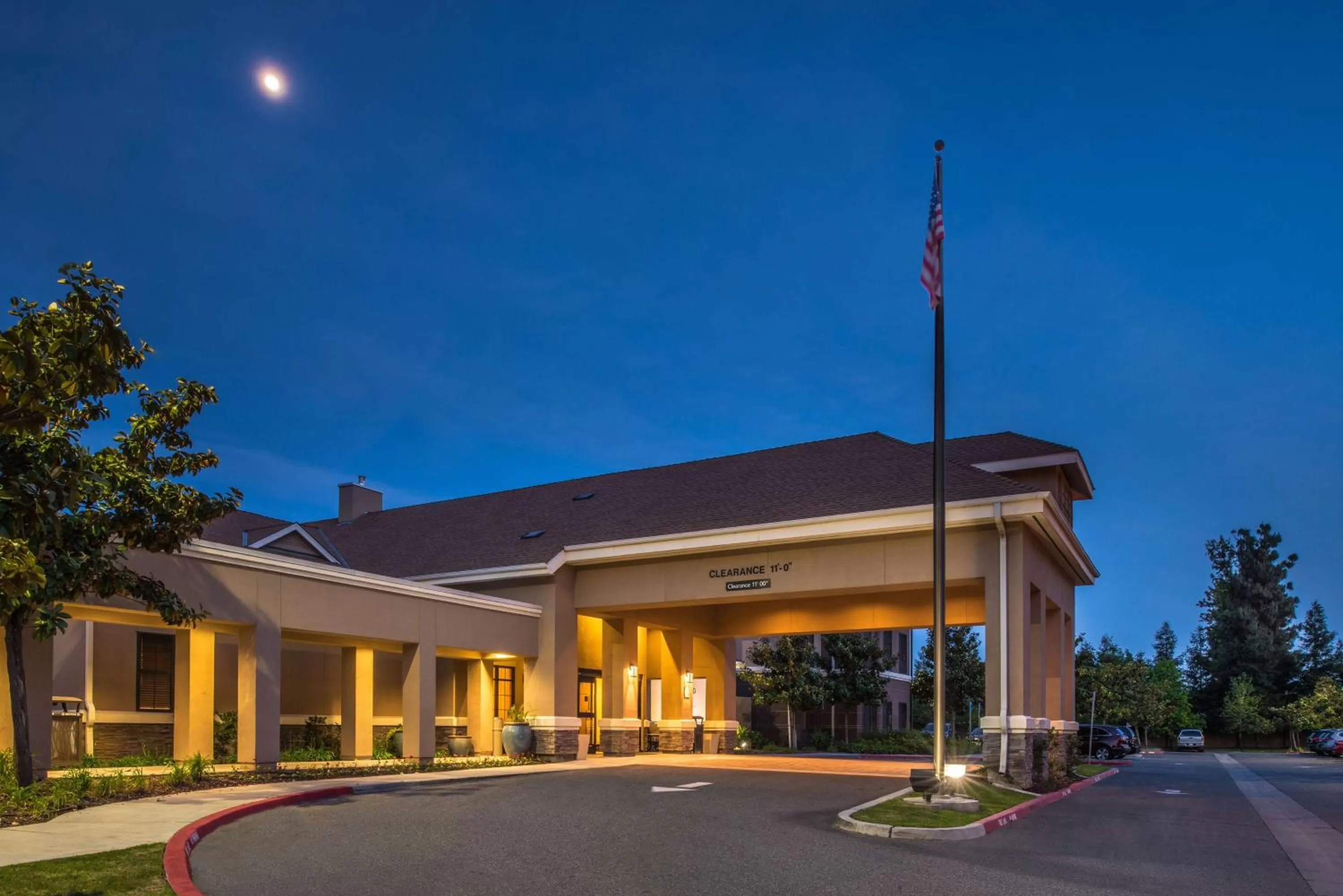 Property building in Homewood Suites by Hilton Fresno