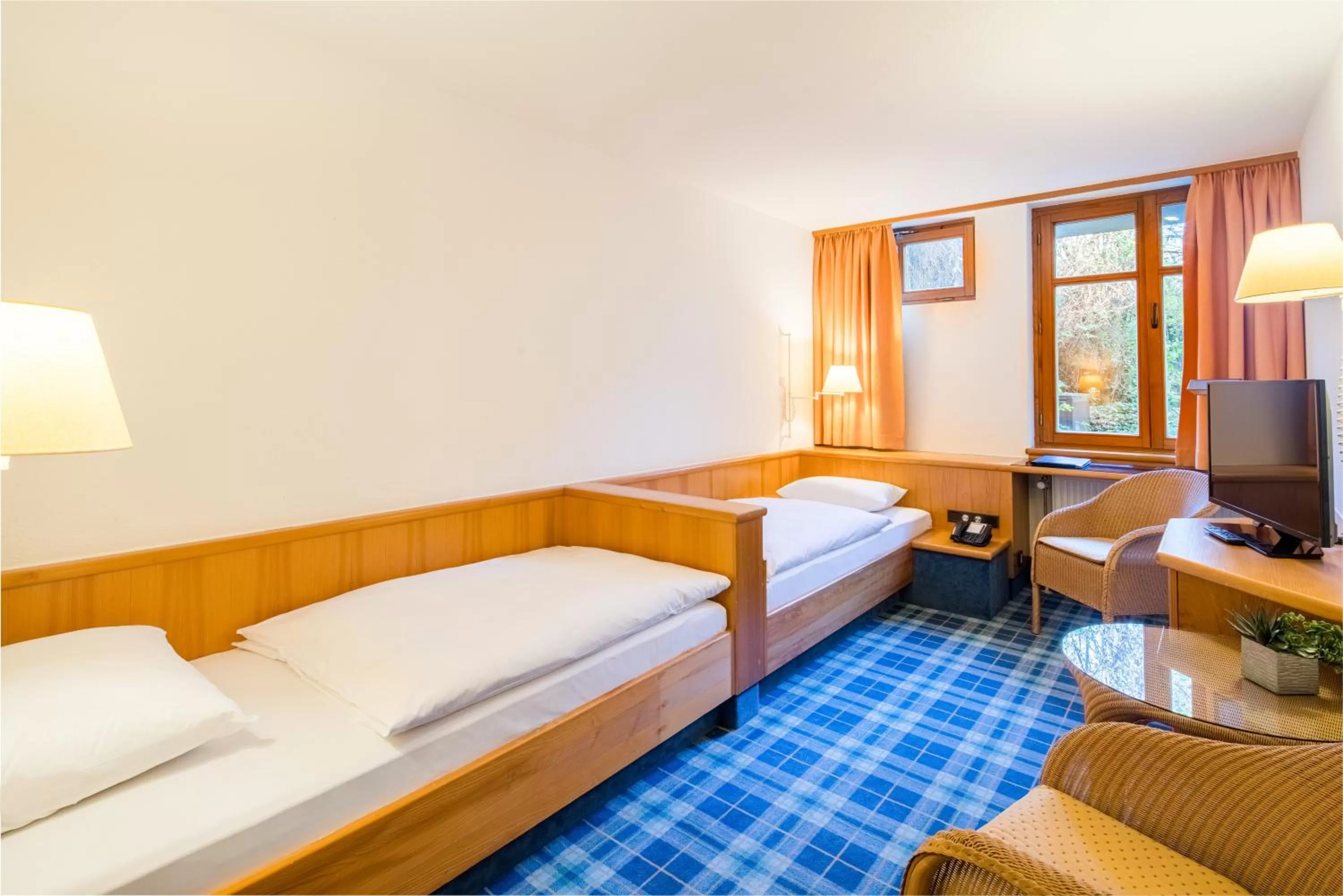 Photo of the whole room, Bed in Hotel Am Nockherberg