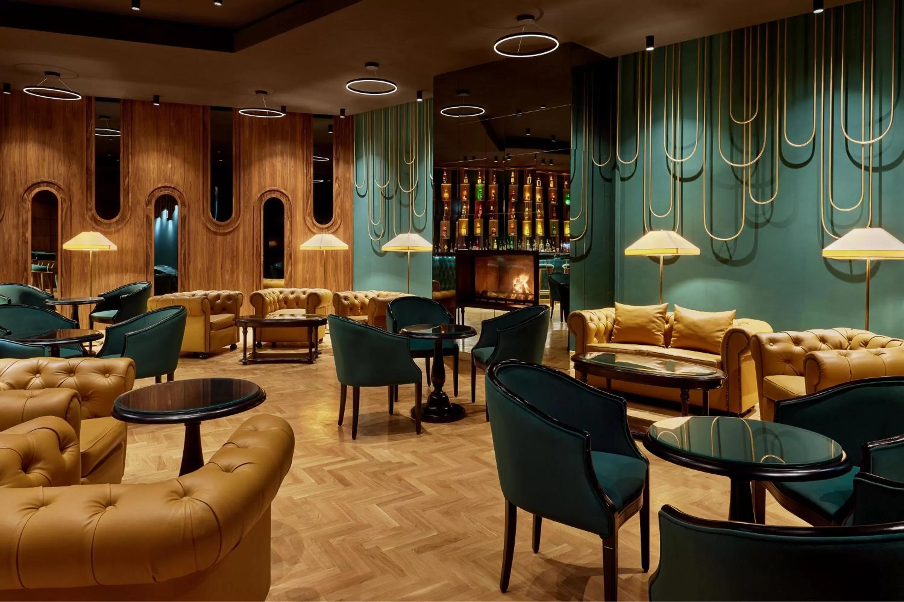 Lounge or bar in Fes Marriott Hotel Jnan Palace