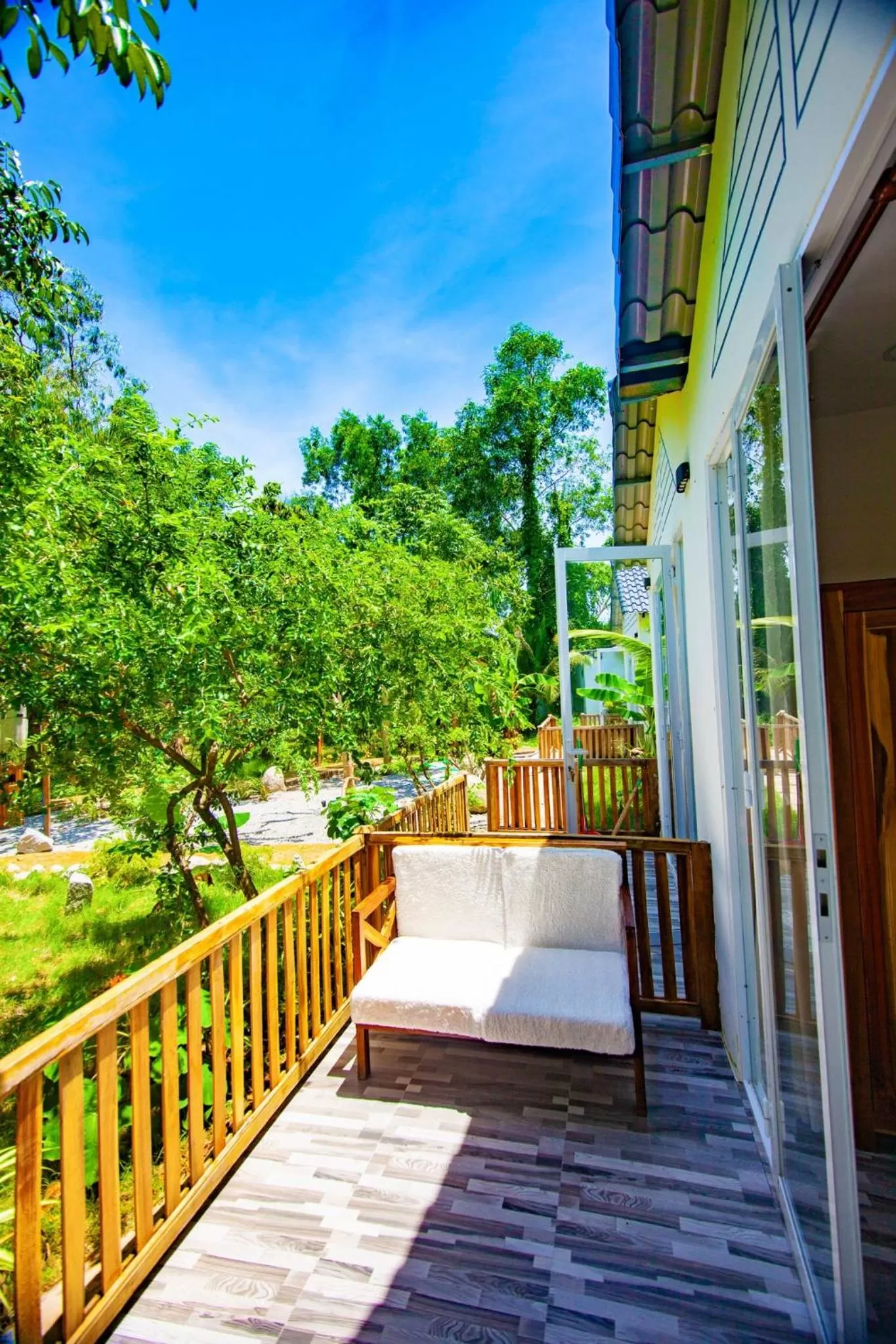 Patio in Hoang Phuc resort