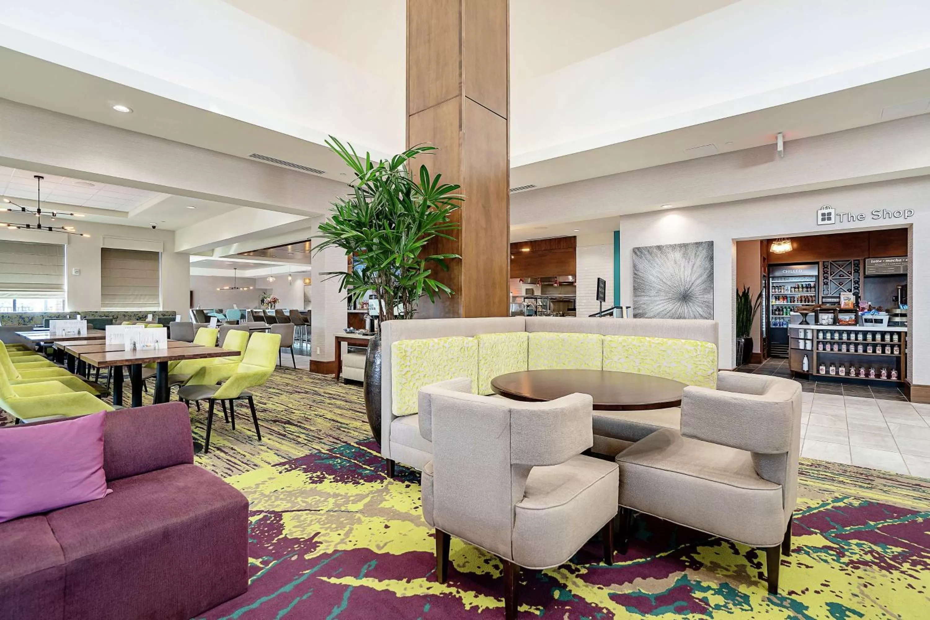 Lobby or reception in Hilton Garden Inn Edmond/Oklahoma City North