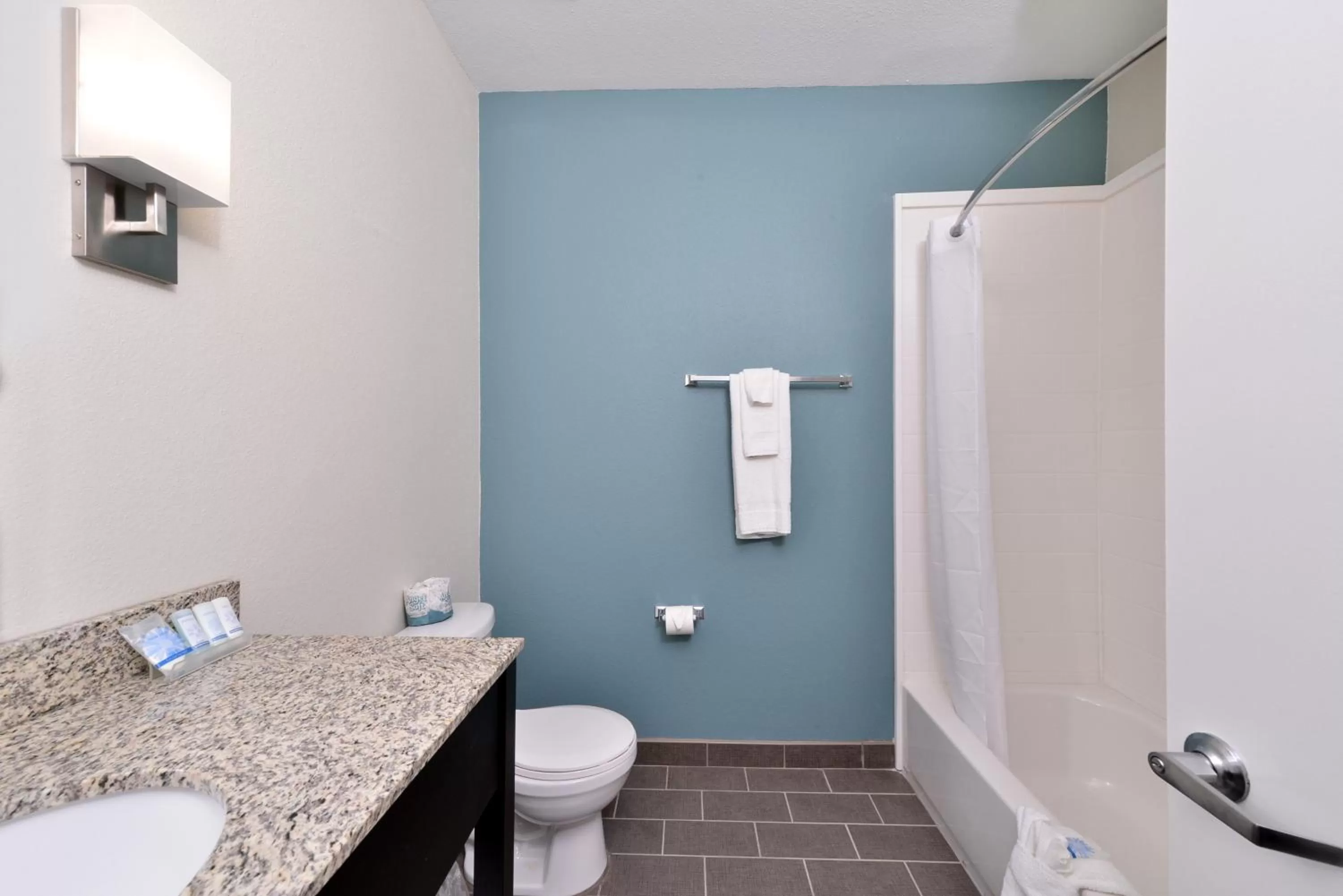 Bathroom in Sleep Inn & Suites Meridian - Bonita Lakes