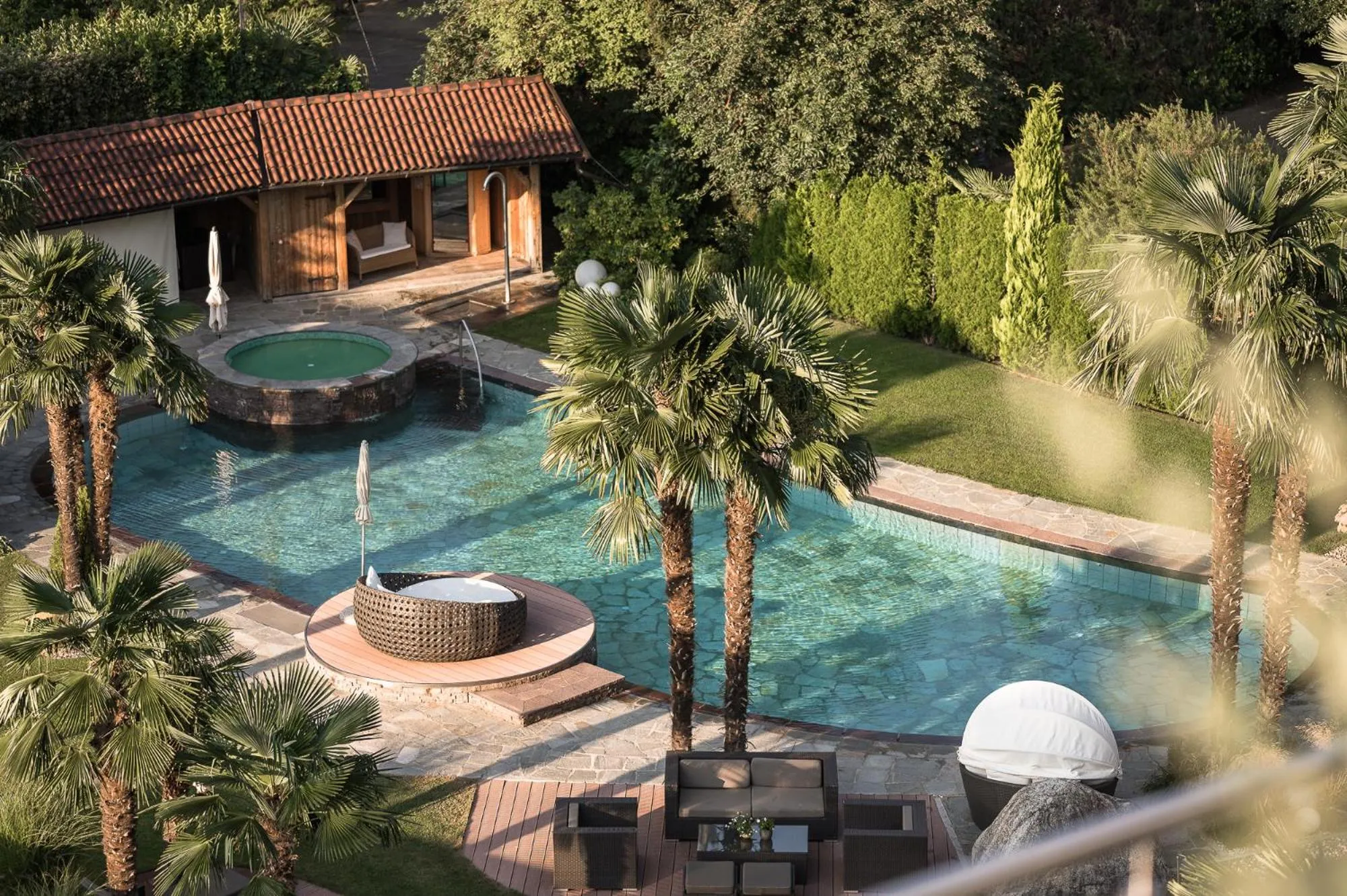 Garden in Hotel Das Dorner