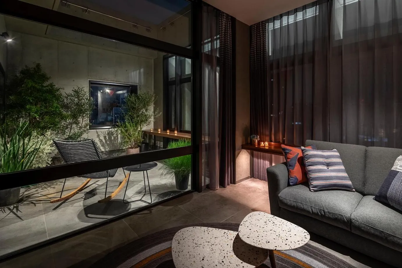 Decorative detail in The LIVELY TOKYO AZABUJUBAN