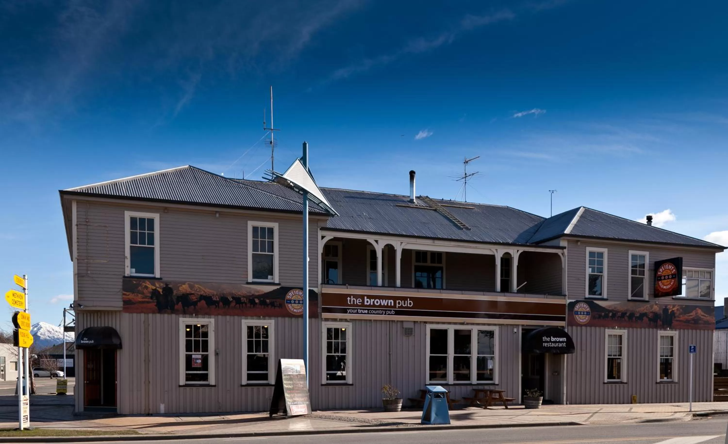 Property building in The Brown Pub