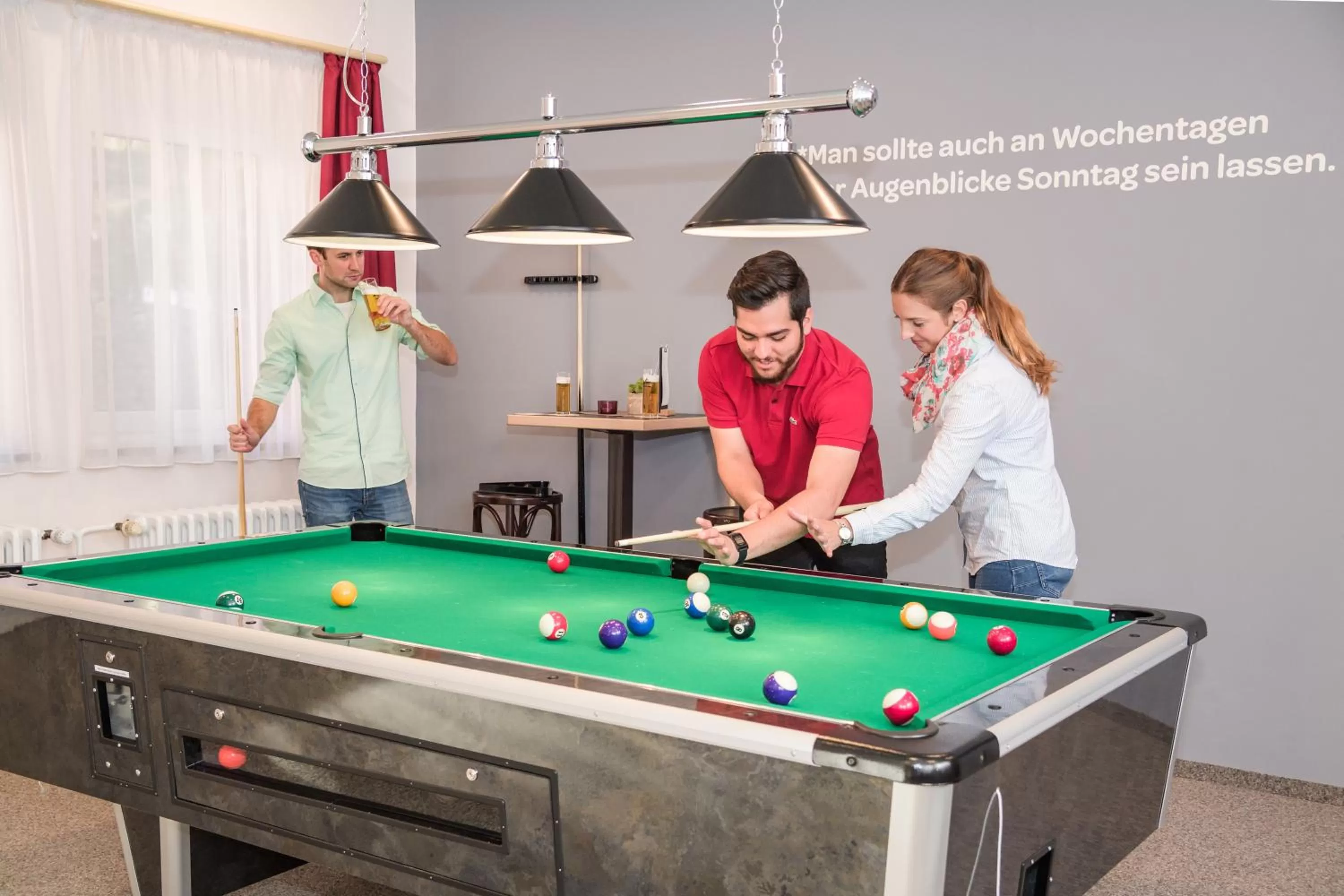 Billiard in JUFA Hotel Königswinter/Bonn