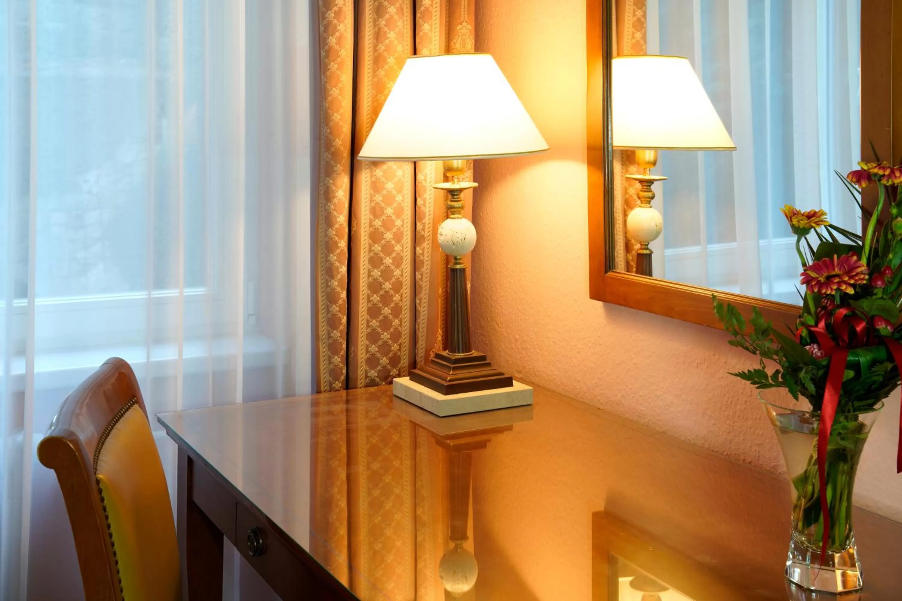 Seating area in Hotel Villa Lauretta