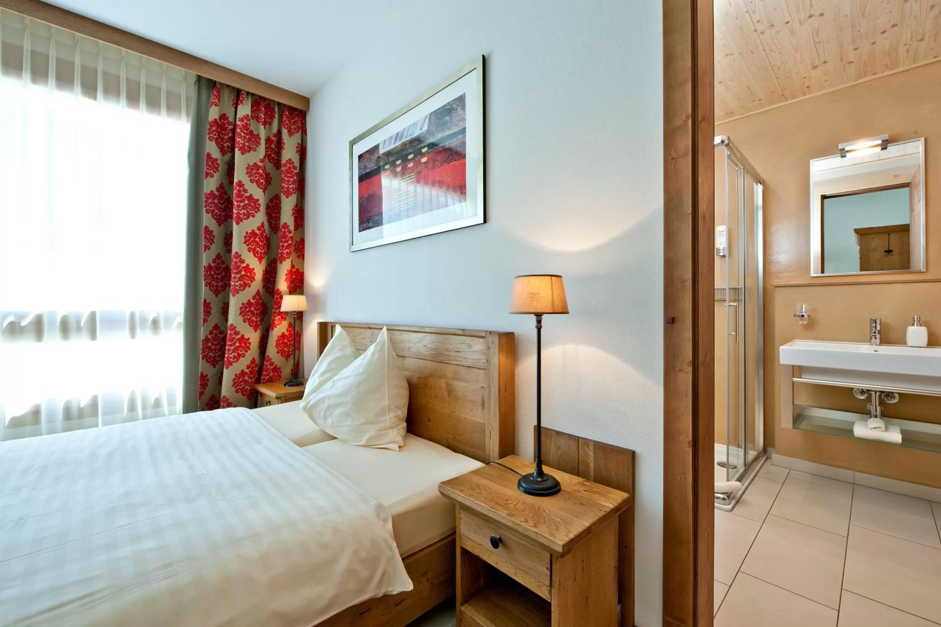 Bed in Hotel Station