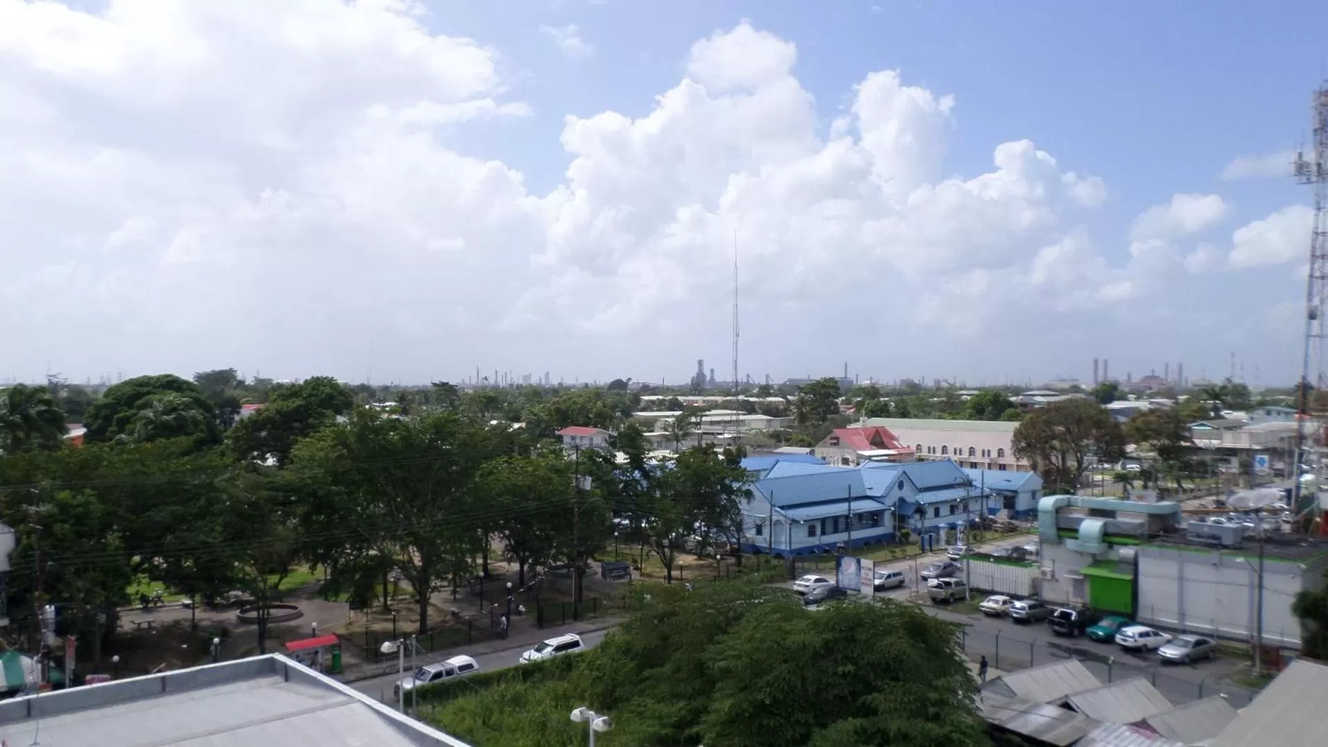Bird's eye view in Metro Hotel Couva