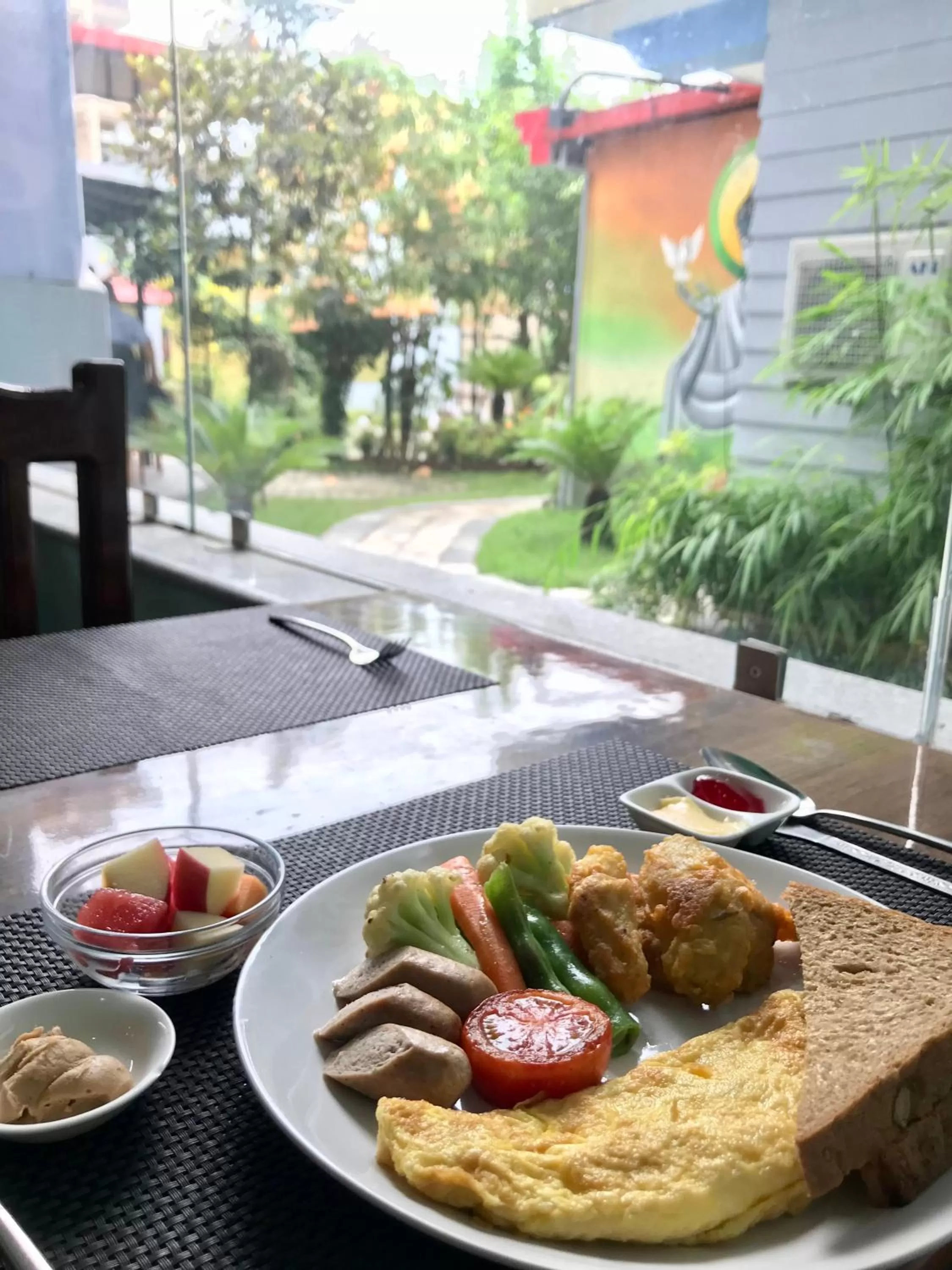 Breakfast in Hotel ABC, Boutique Hotel in Pokhara