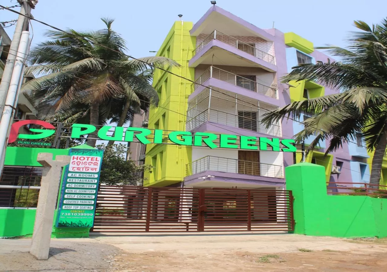 Property building in HOTEL PURI GREENS