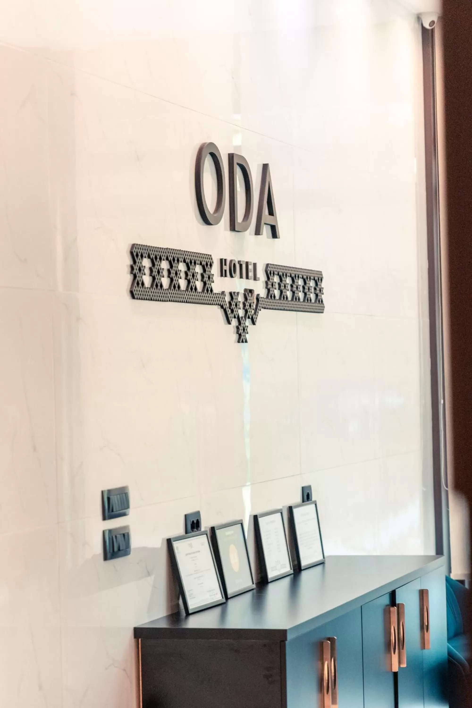 Property logo or sign in Oda Hotel Tirana