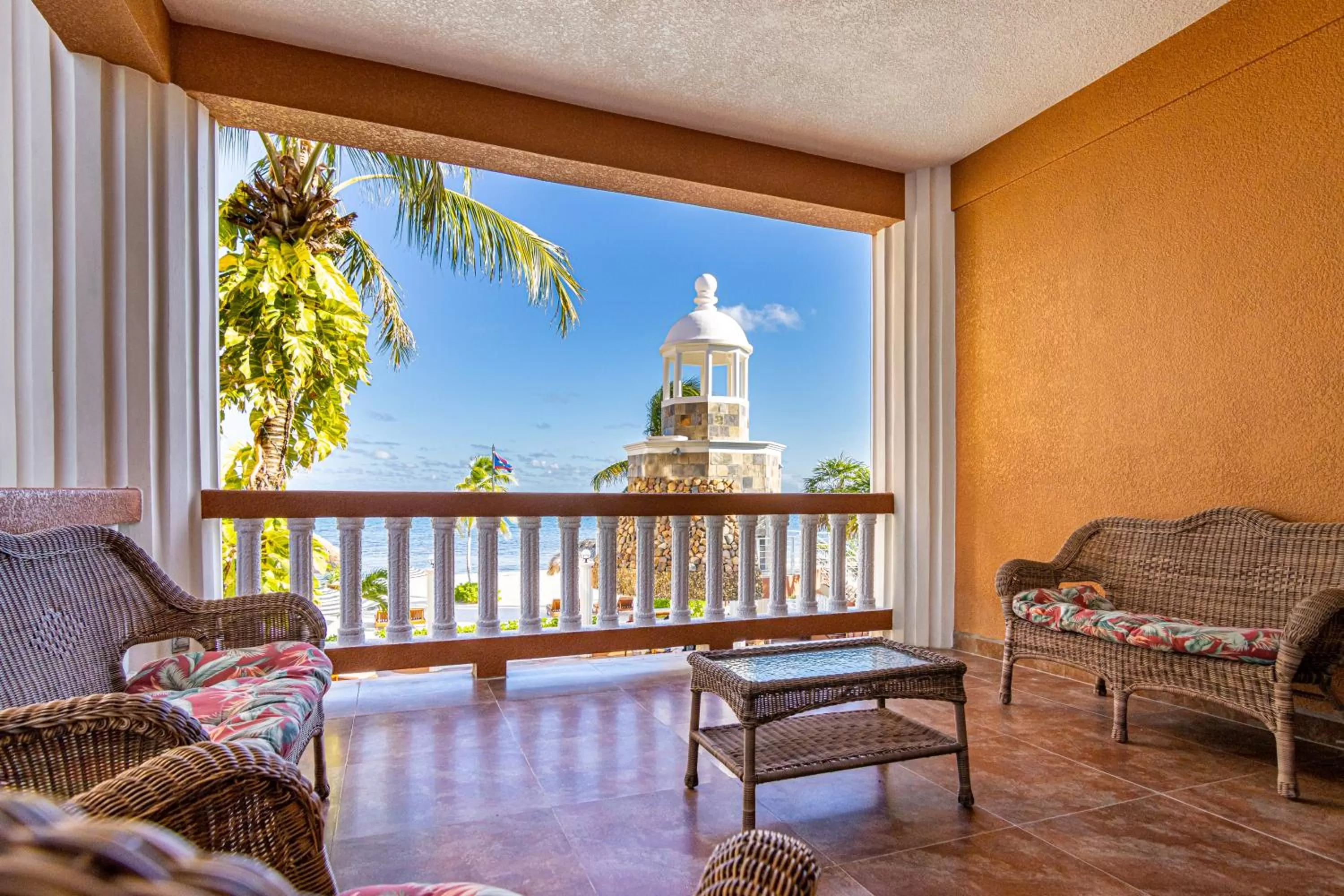 Patio, Seating Area in Lighthouse Beach Villas