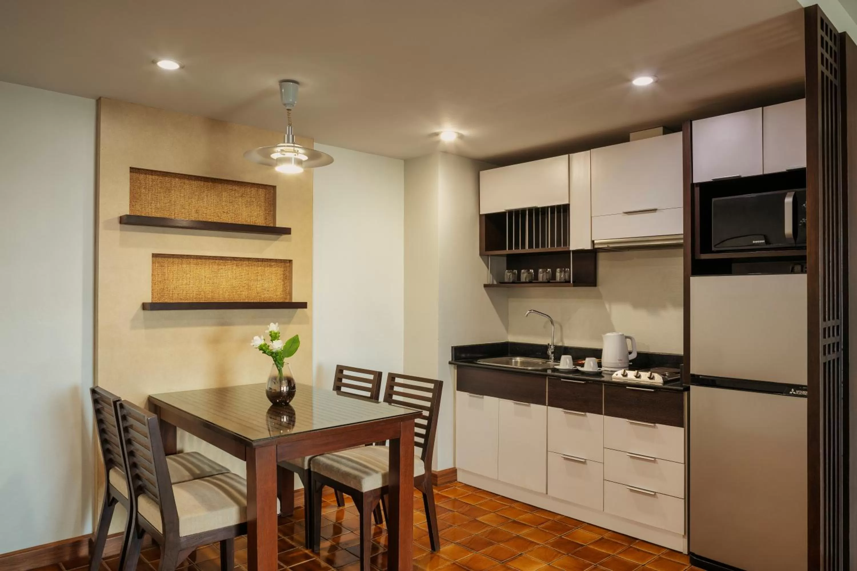 Dining area in The Grand Napat