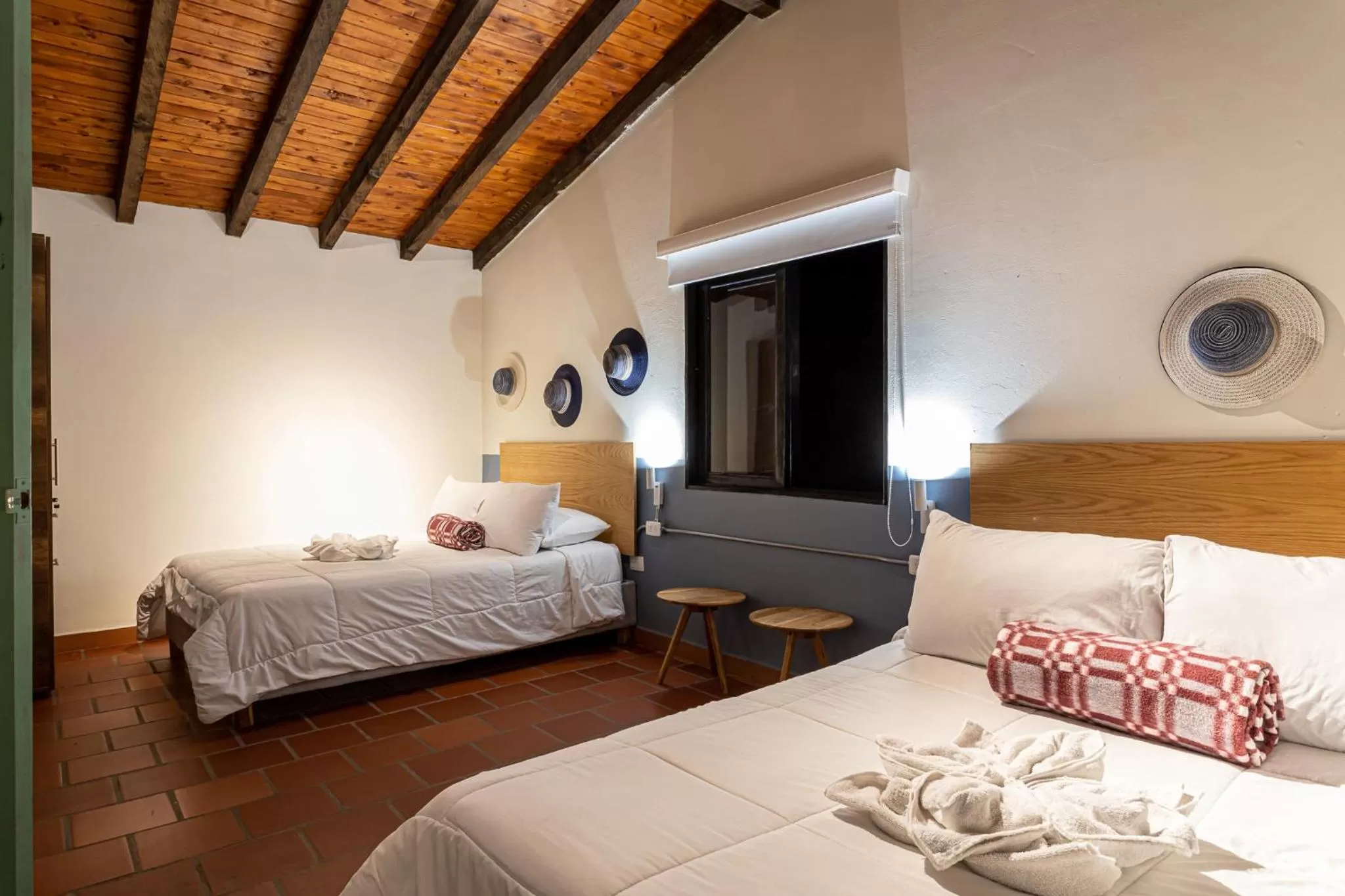 Bed in Soy Local Guatape