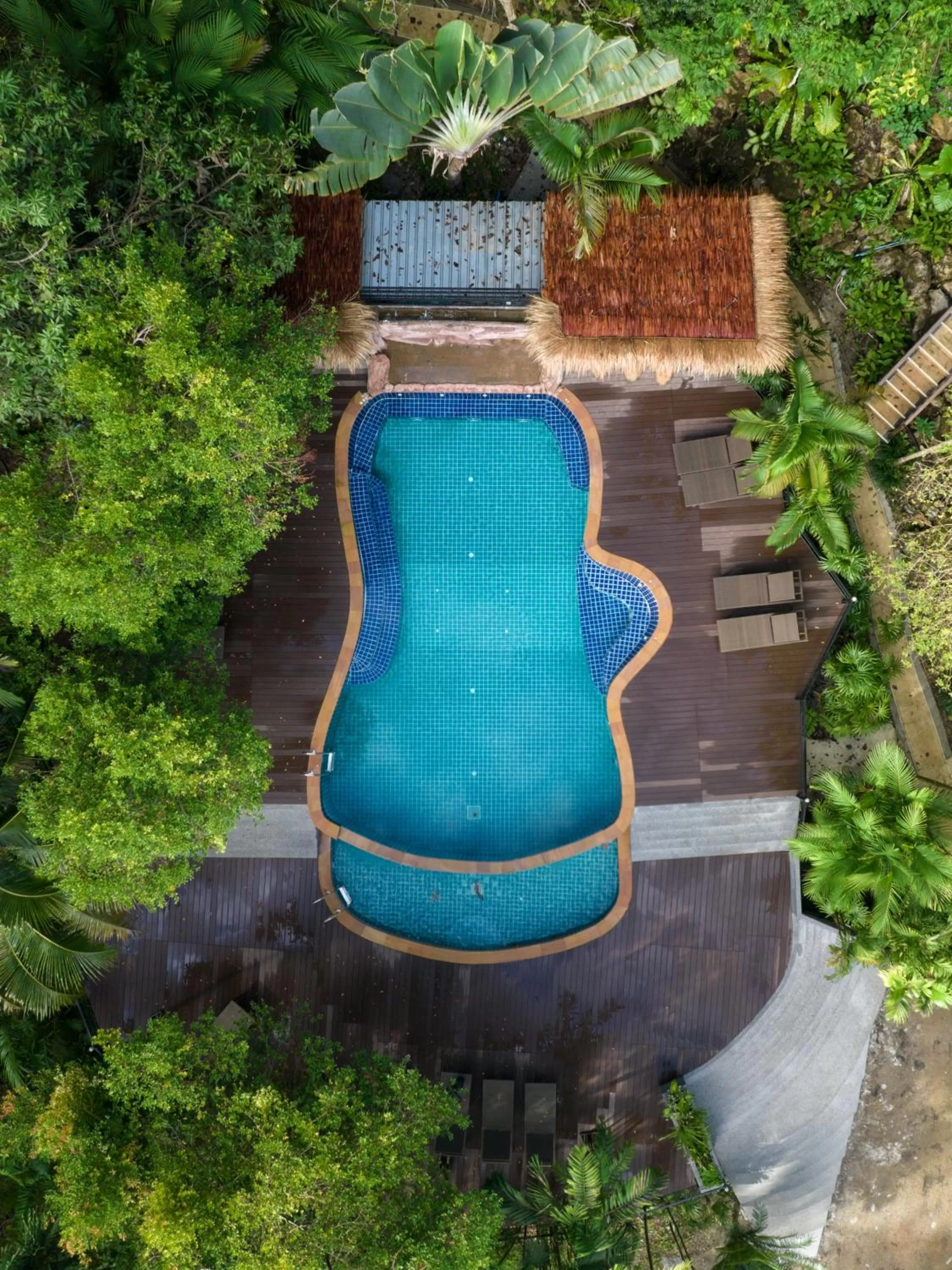 Swimming pool in The Vatika Resort and Spa
