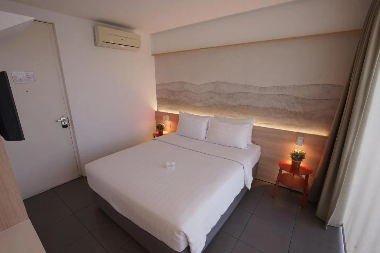 Bed in Malaka Hotel Bandung
