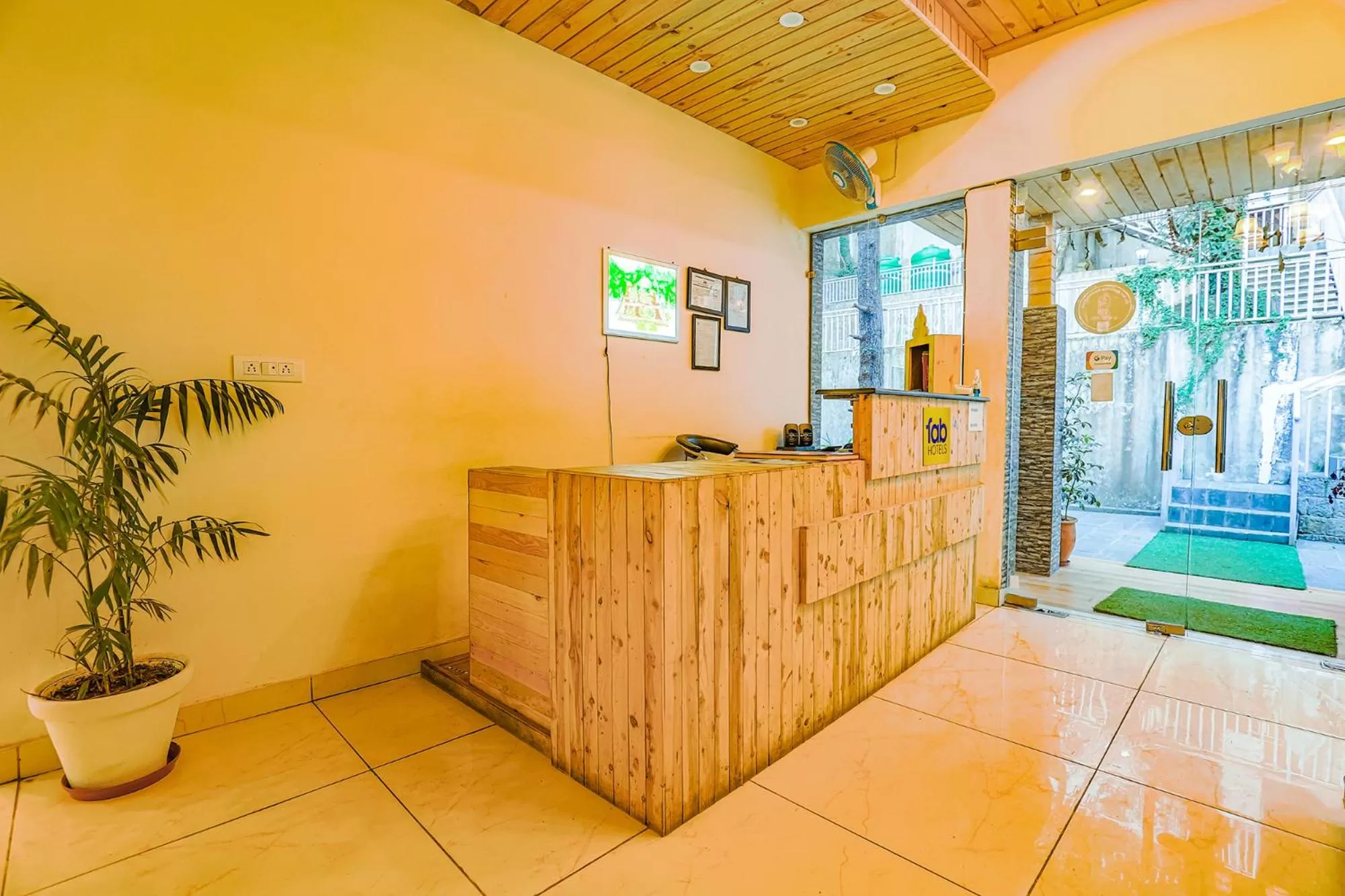 Lobby or reception, Lobby/Reception in FabHotel Green Origins