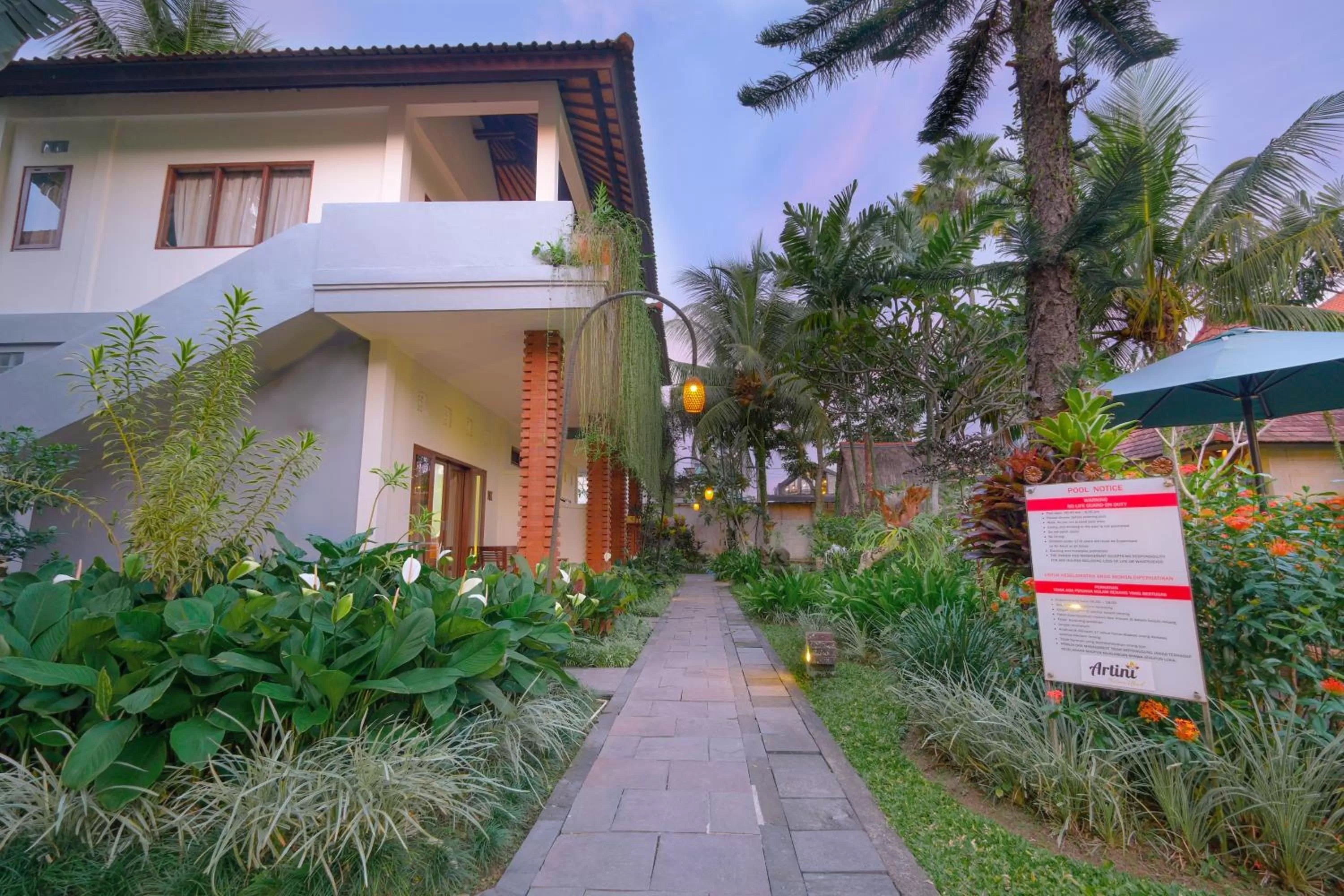 Property building in Artini Bisma Ubud Hotel