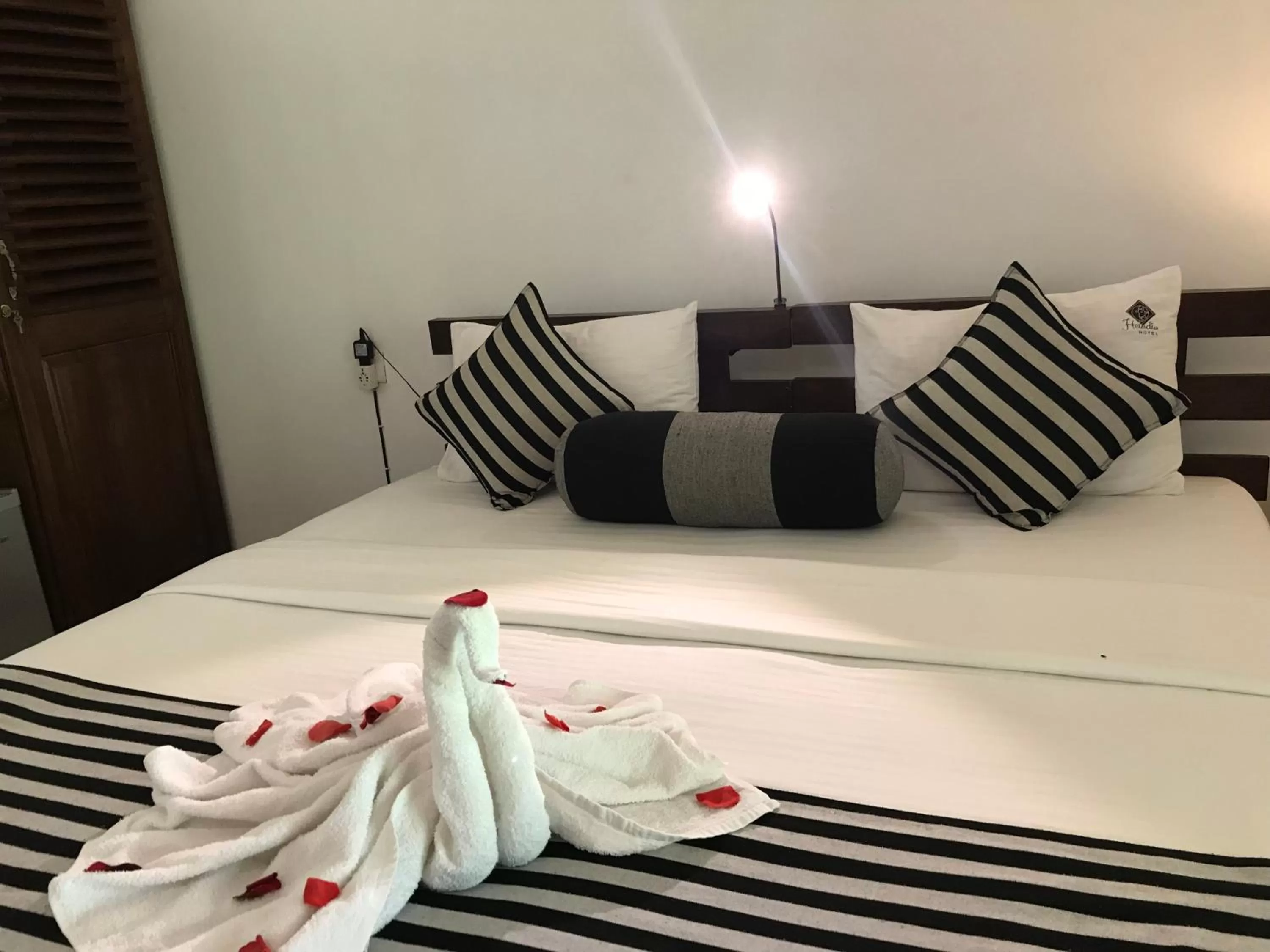 Bed in Hotel Heladiv