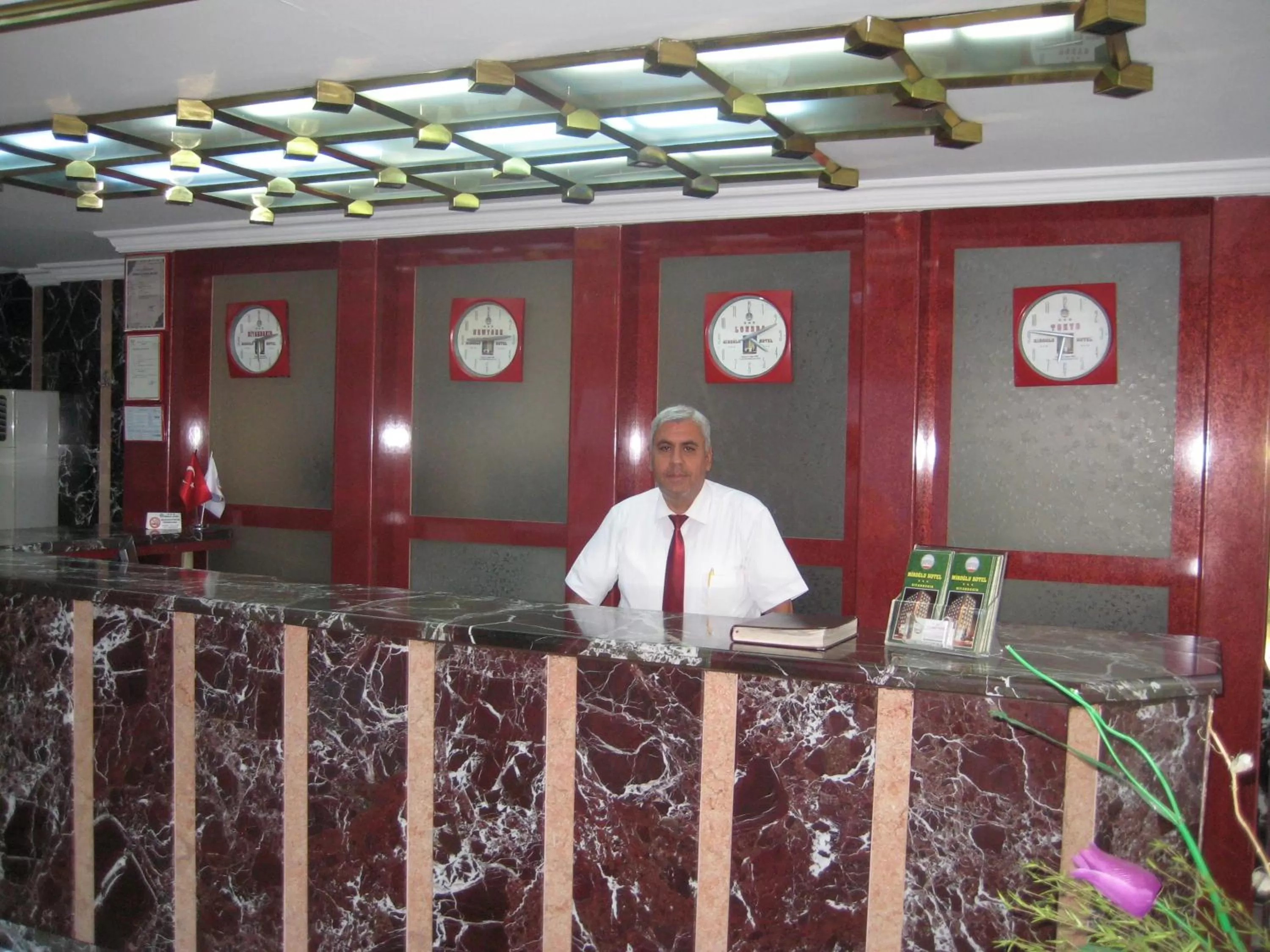 Lobby or reception, Staff in Miroglu Hotel