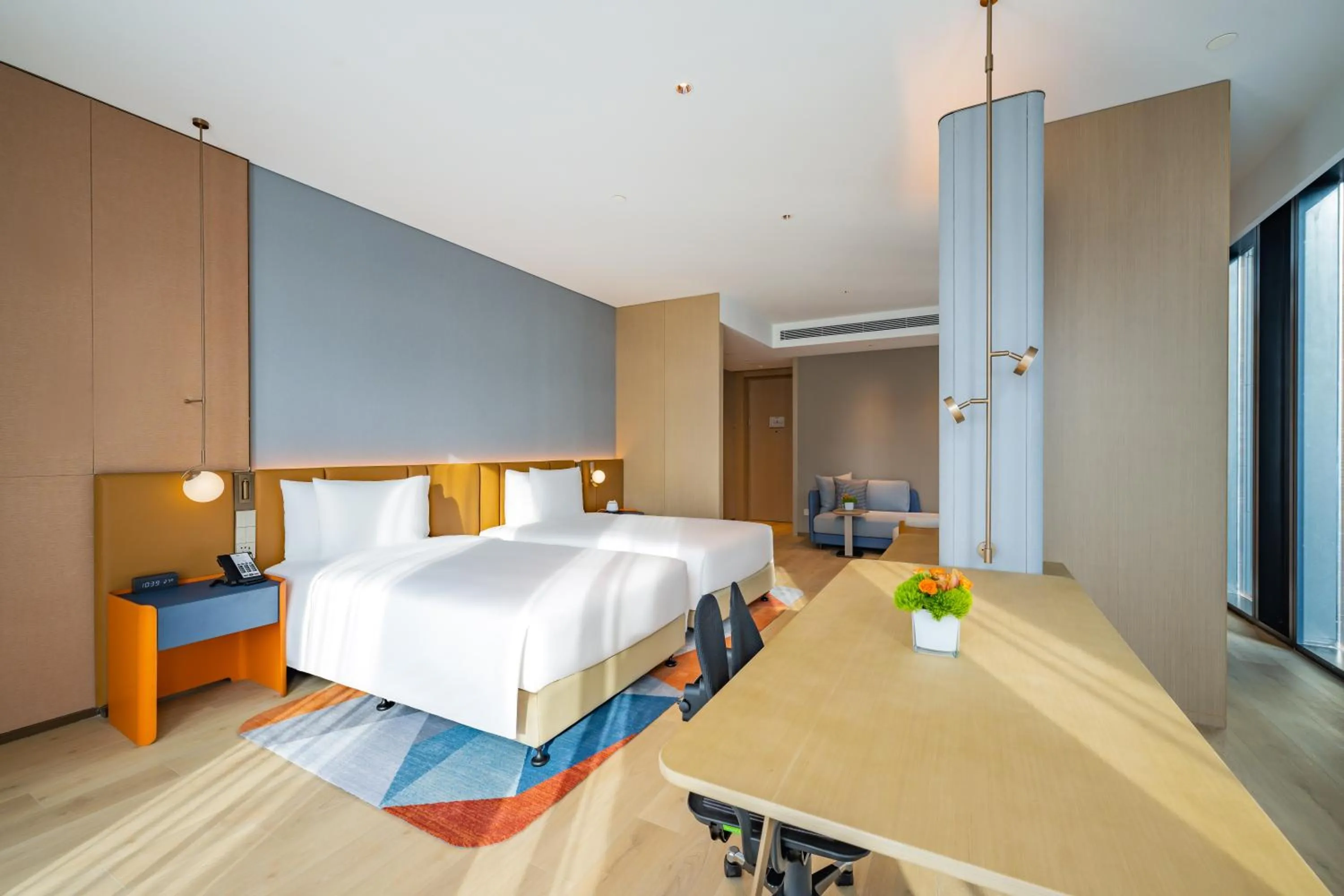 Bed in EVEN Hotels Shanghai Expo by IHG
