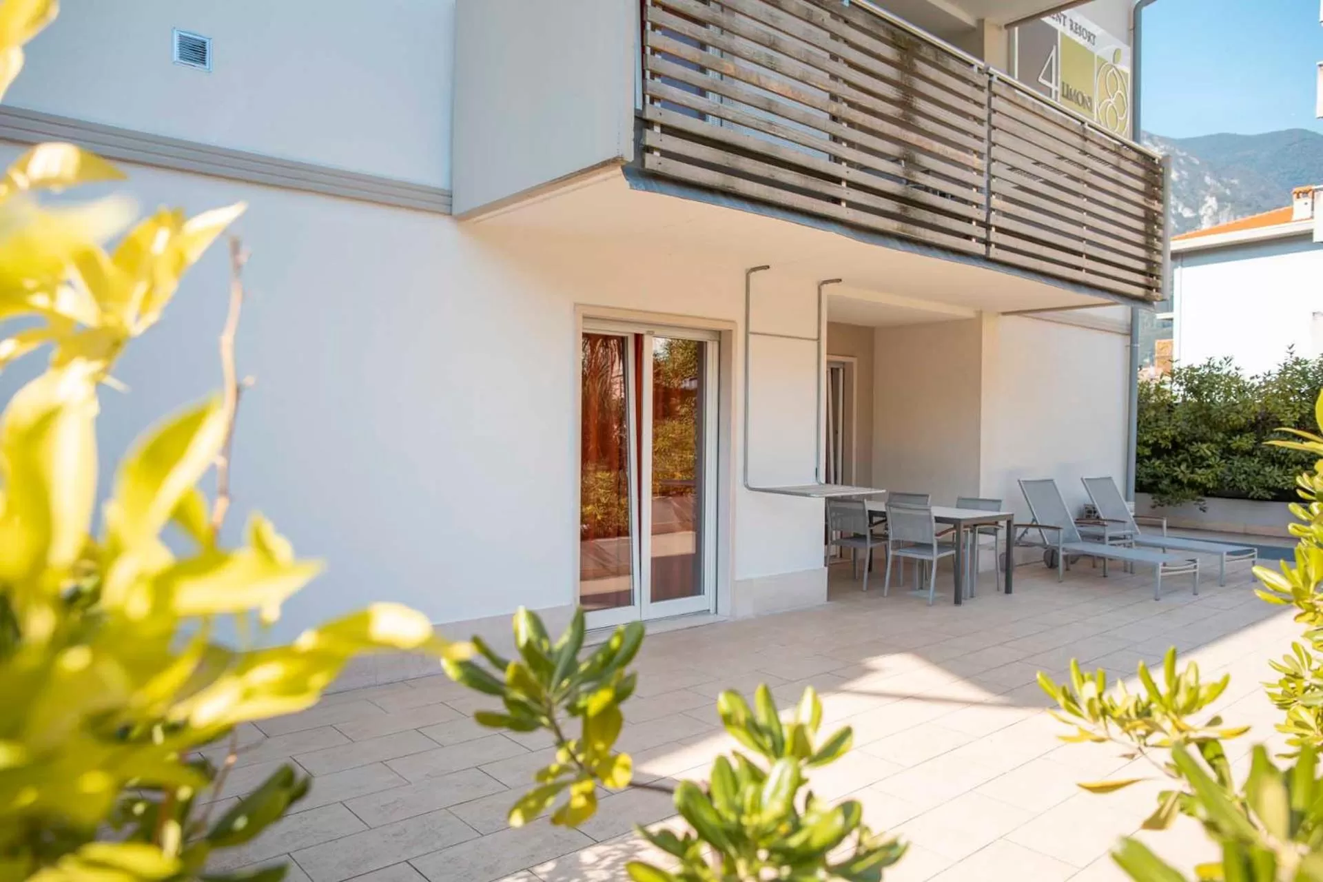 Patio in 4 Limoni Apartment Resort