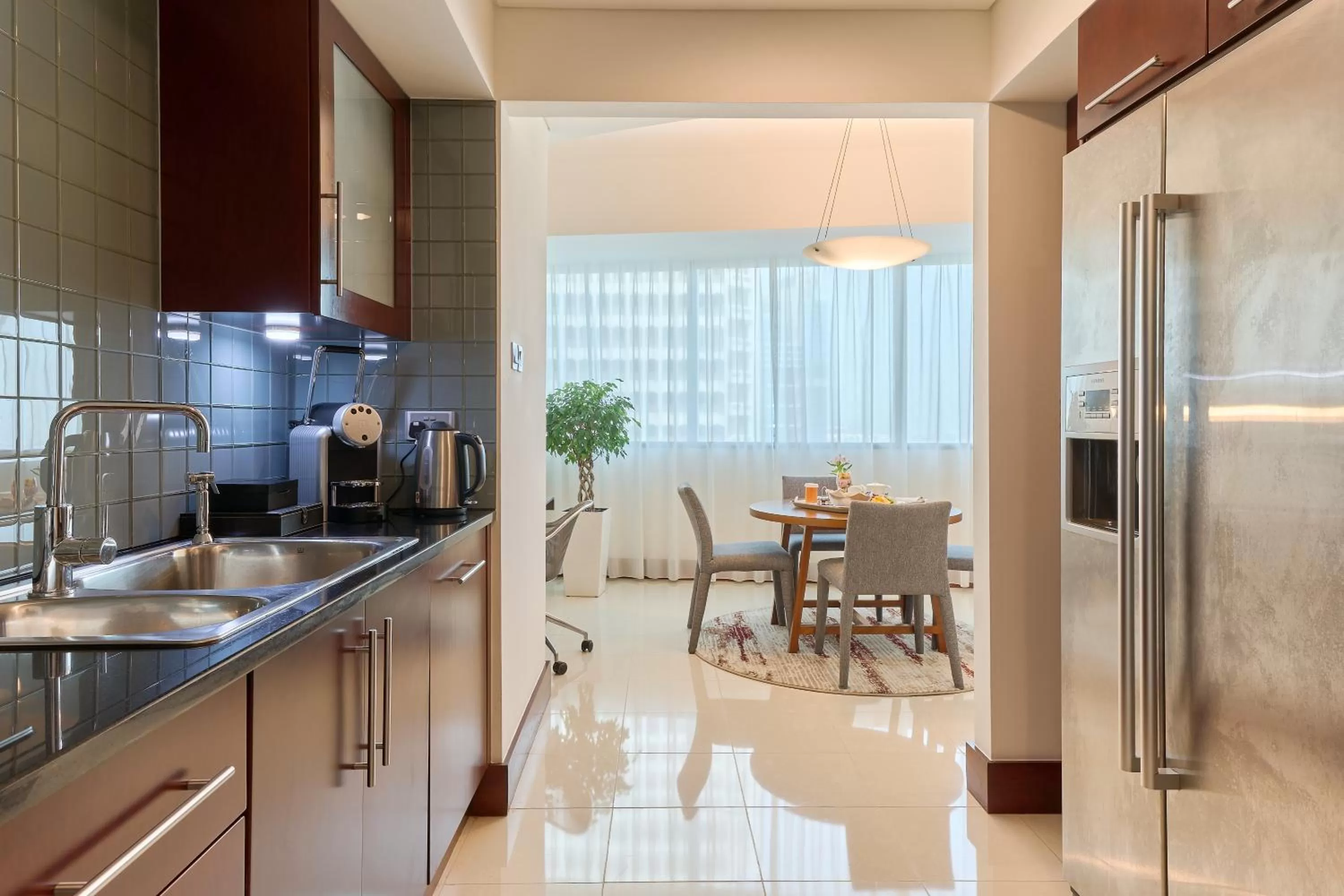 Kitchen or kitchenette in Jumeirah Living World Trade Centre Dubai